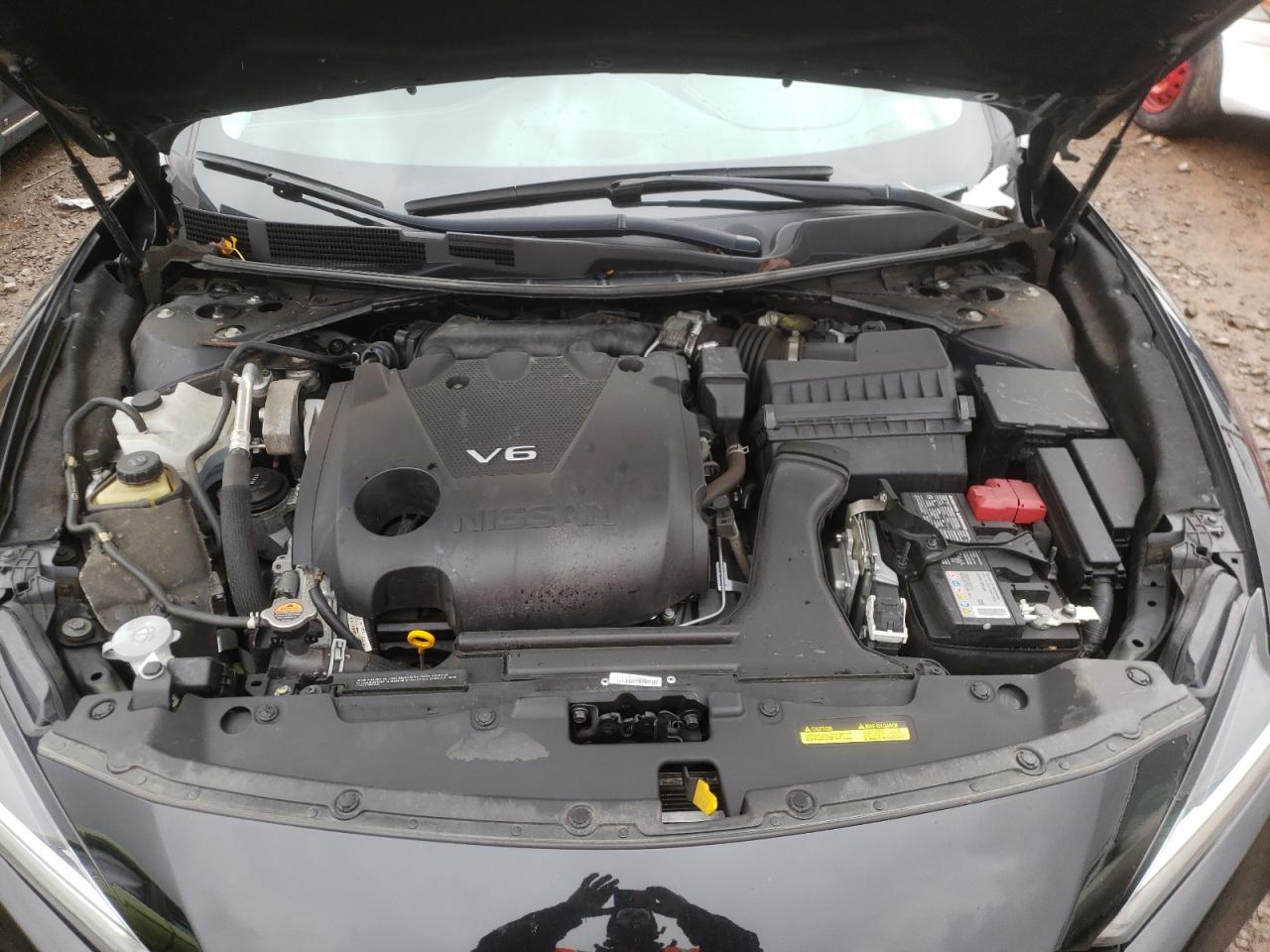 2020 Nissan Maxima Sl Black vin: 1N4AA6DV6LC372252