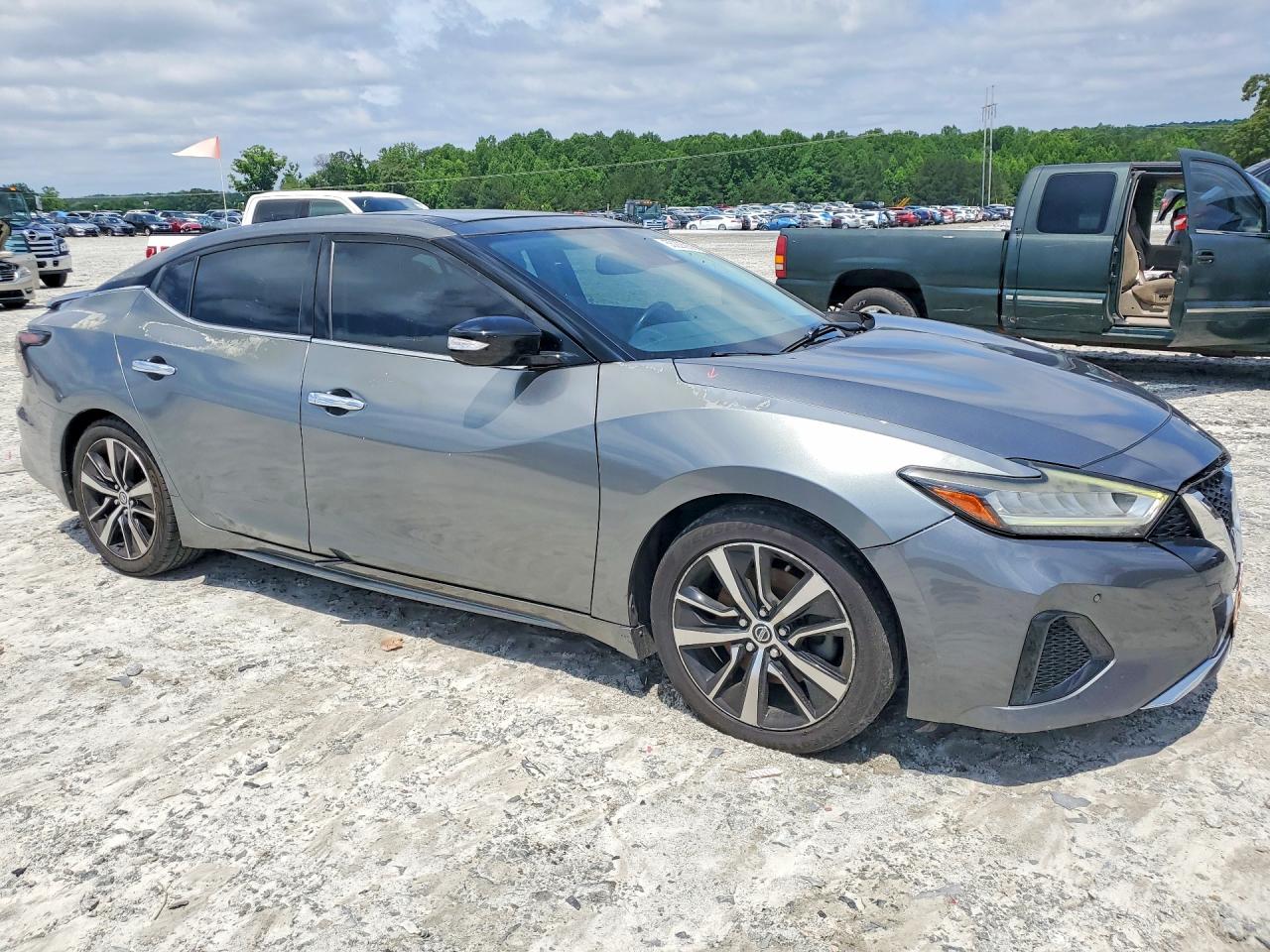 2020 Nissan Maxima Sl Gray vin: 1N4AA6DV8LC362547
