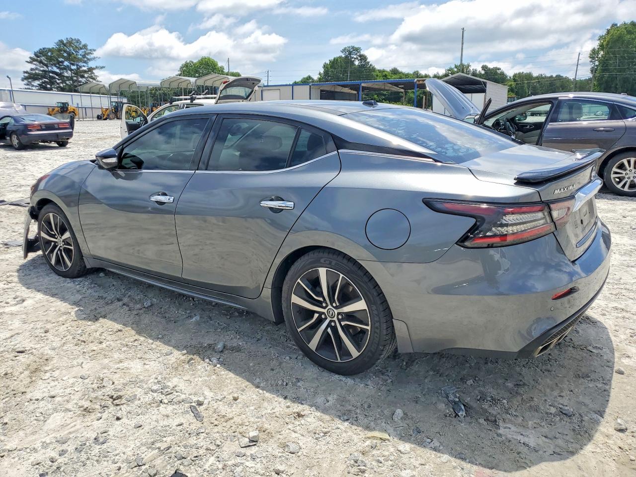 2020 Nissan Maxima Sl Gray vin: 1N4AA6DV8LC362547