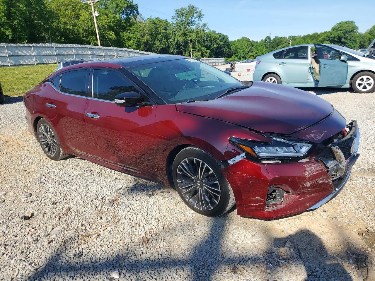 2020 Nissan Maxima S Red vin: 1N4AA6DVXLC383769
