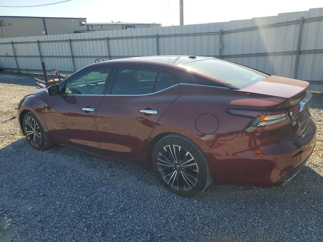 2020 Nissan Maxima S Red vin: 1N4AA6DVXLC383769