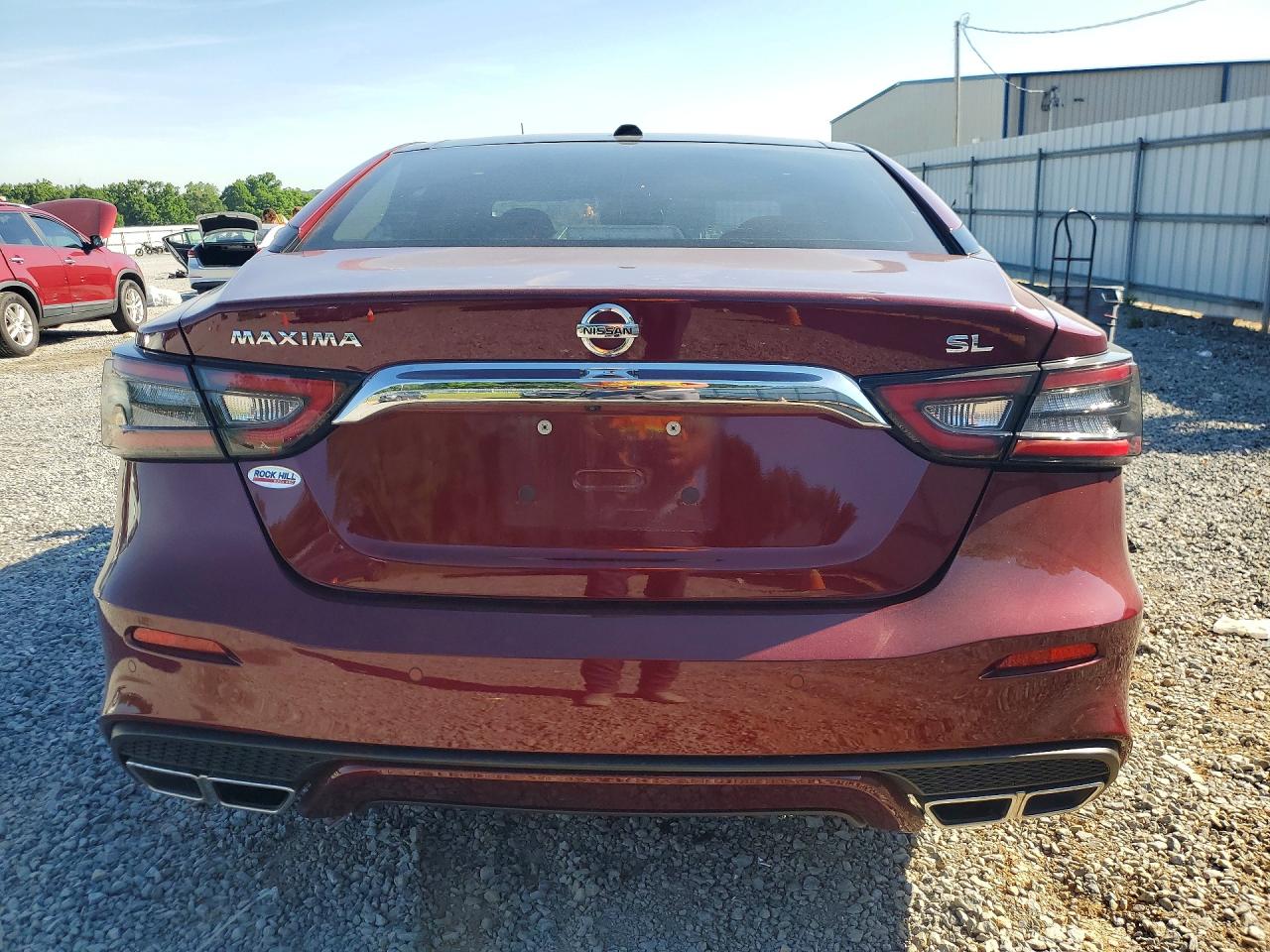 2020 Nissan Maxima S Red vin: 1N4AA6DVXLC383769