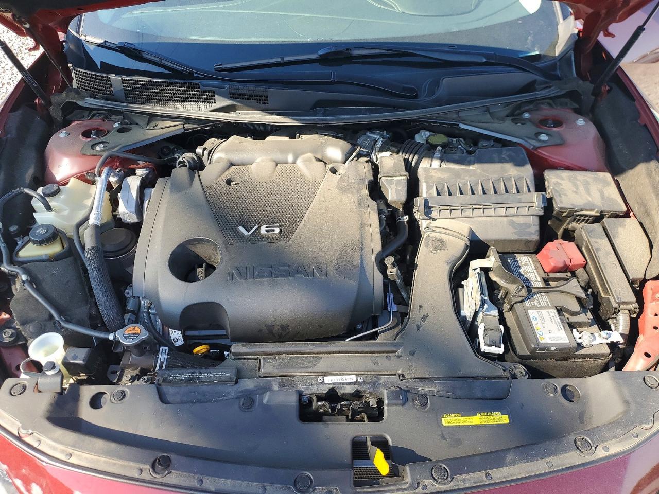 2020 Nissan Maxima S Red vin: 1N4AA6DVXLC383769