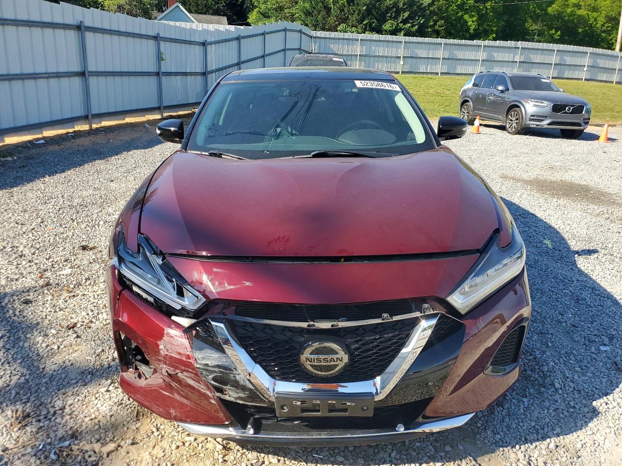 2020 Nissan Maxima S Red vin: 1N4AA6DVXLC383769
