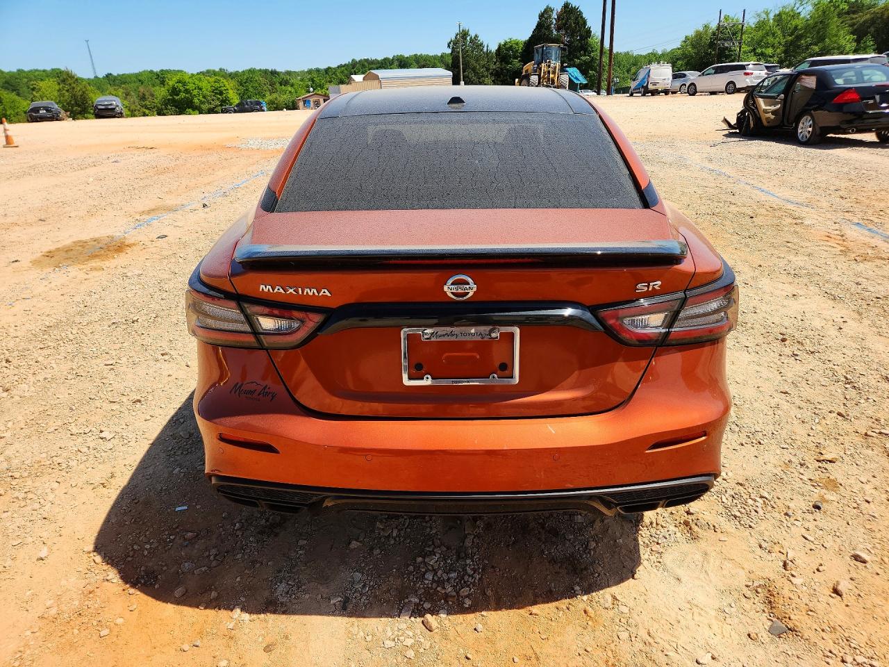 2021 Nissan Maxima Sr Orange vin: 1N4AA6EV2MC511552