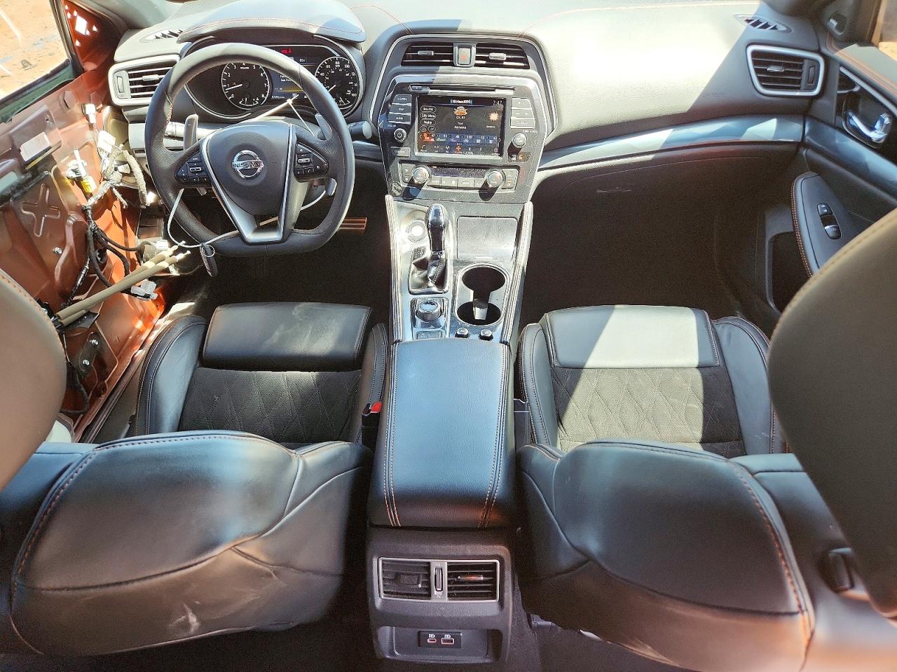 2021 Nissan Maxima Sr Orange vin: 1N4AA6EV2MC511552