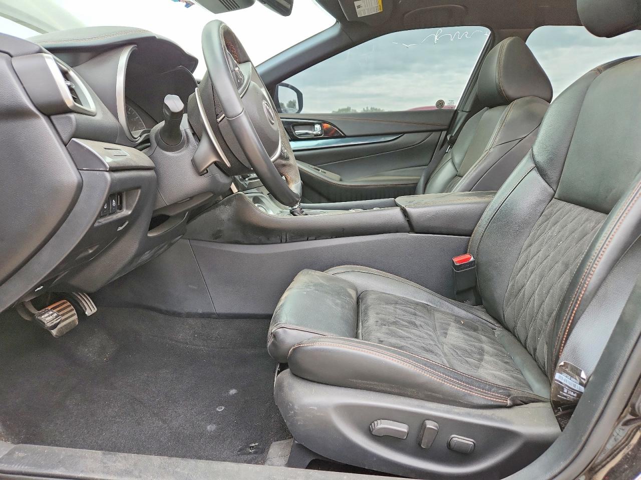 2023 Nissan Maxima Sr Black vin: 1N4AA6EV2PC503049