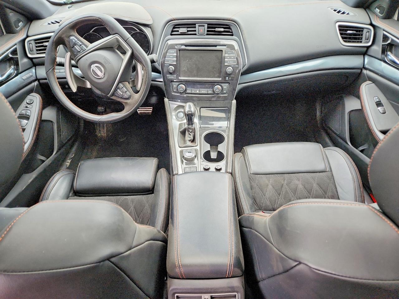 2023 Nissan Maxima Sr Black vin: 1N4AA6EV2PC503049