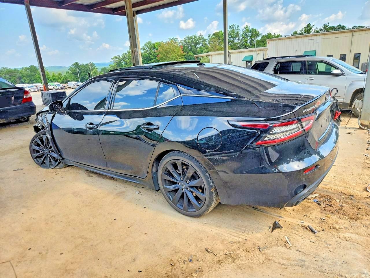 2023 Nissan Maxima Sr Black vin: 1N4AA6EV3PC512679
