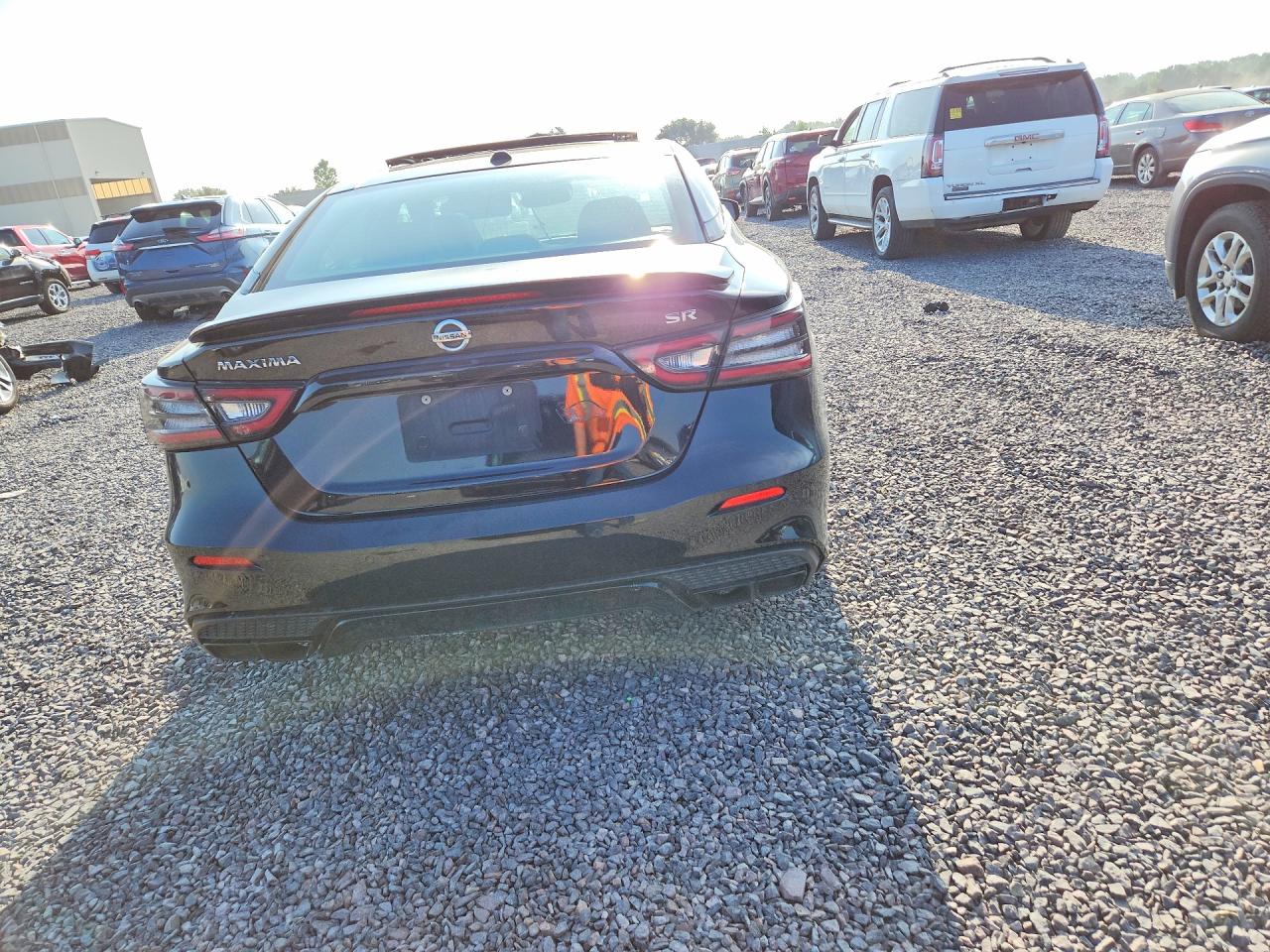 2021 Nissan Maxima Sr Black vin: 1N4AA6EVXMC506552