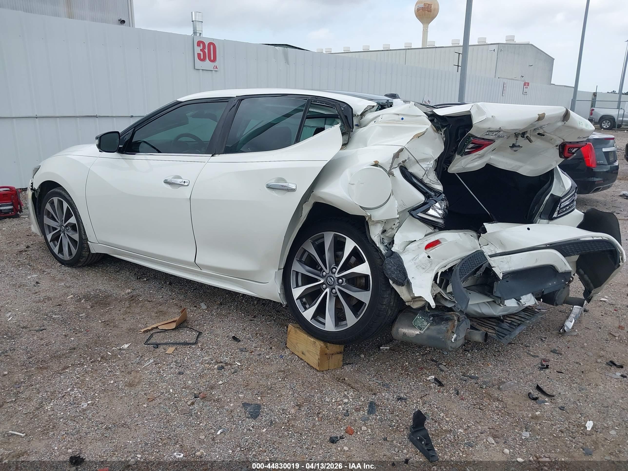 2020 Nissan Maxima Platinum Xtronic Cvt White vin: 1N4AA6FV1LC374147