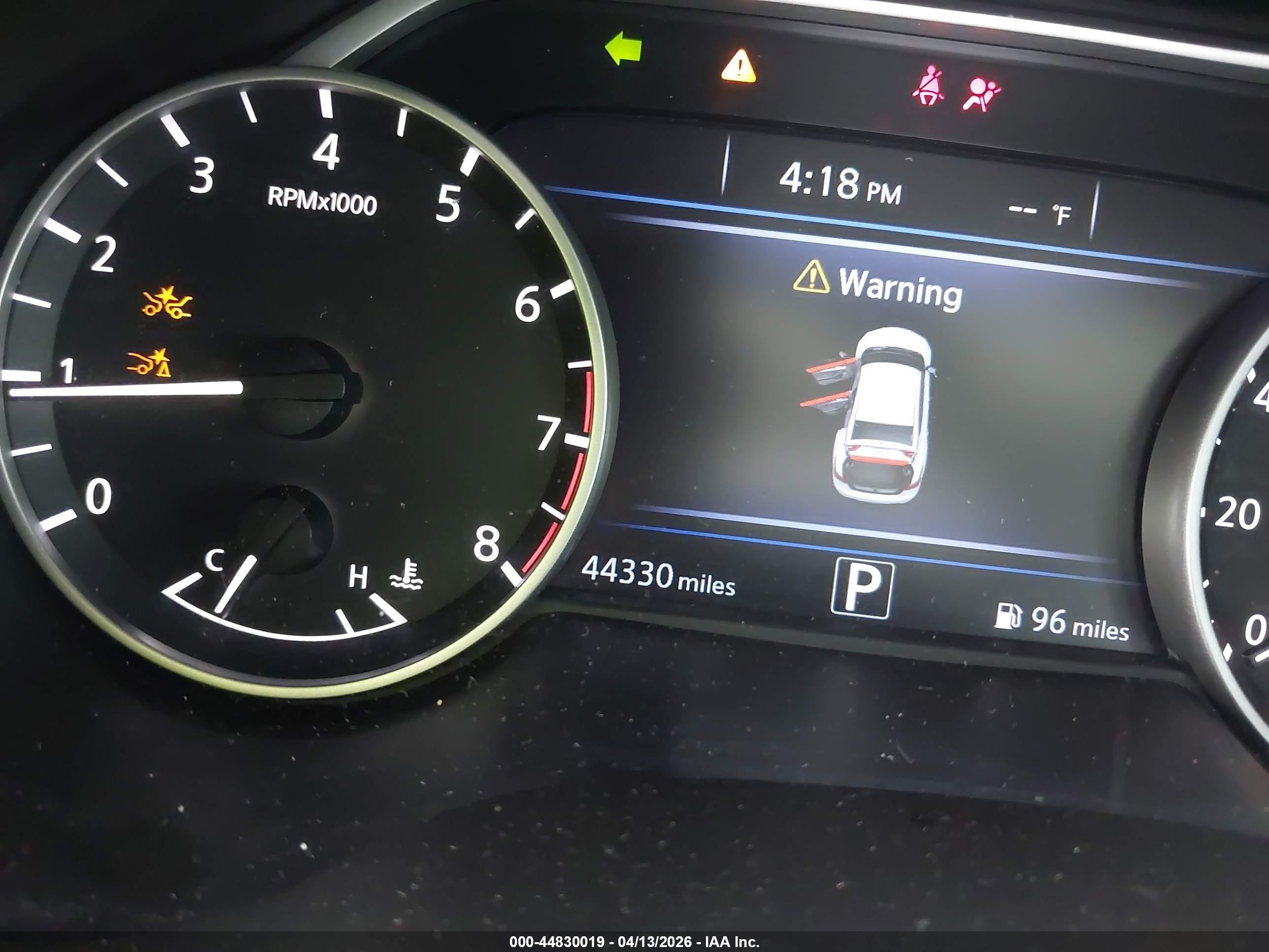 2020 Nissan Maxima Platinum Xtronic Cvt White vin: 1N4AA6FV1LC374147