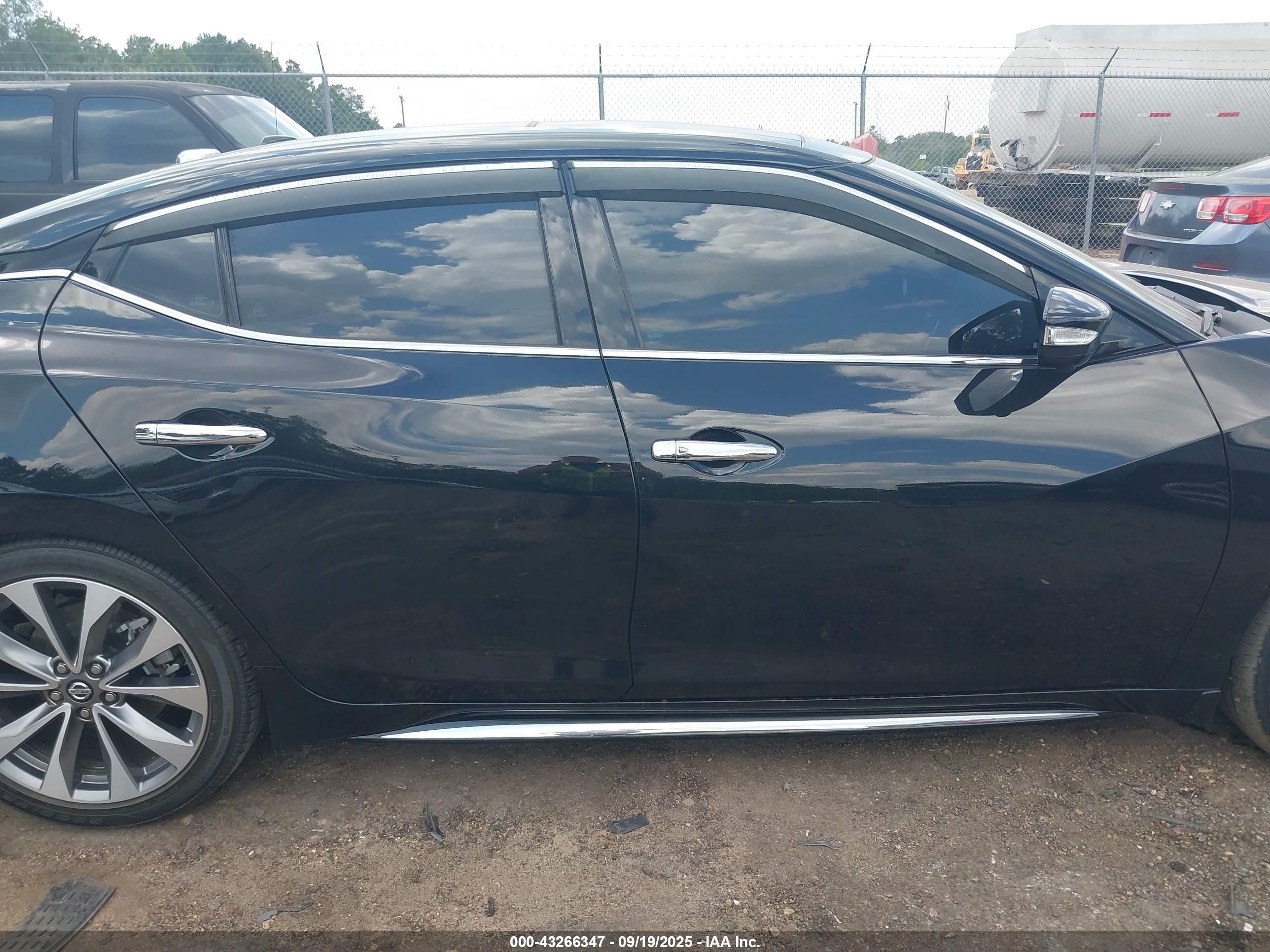 2021 Nissan Maxima Platinum Xtronic Cvt Black vin: 1N4AA6FV4MC516122