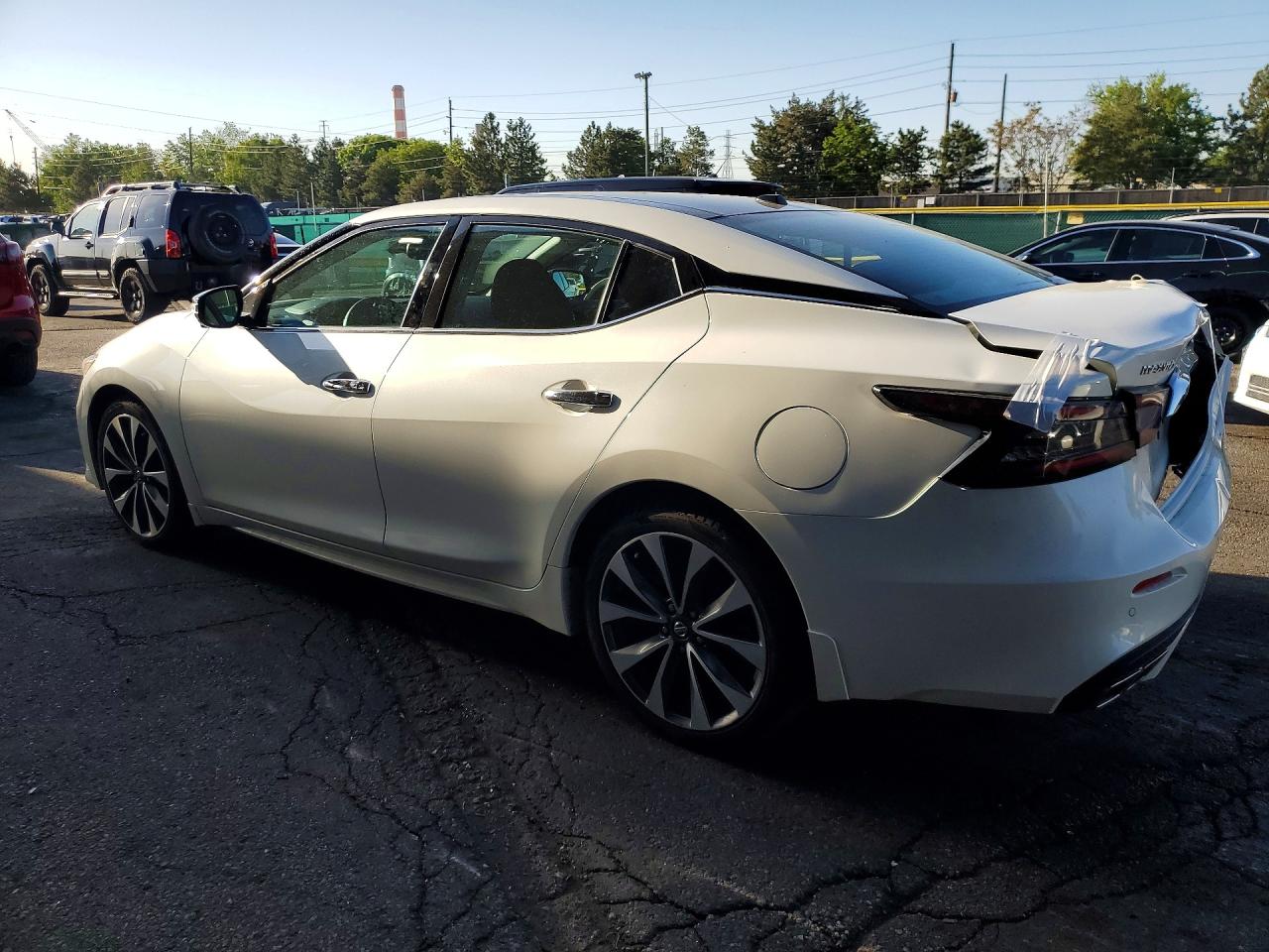 2020 Nissan Maxima Platinum White vin: 1N4AA6FV9LC367141
