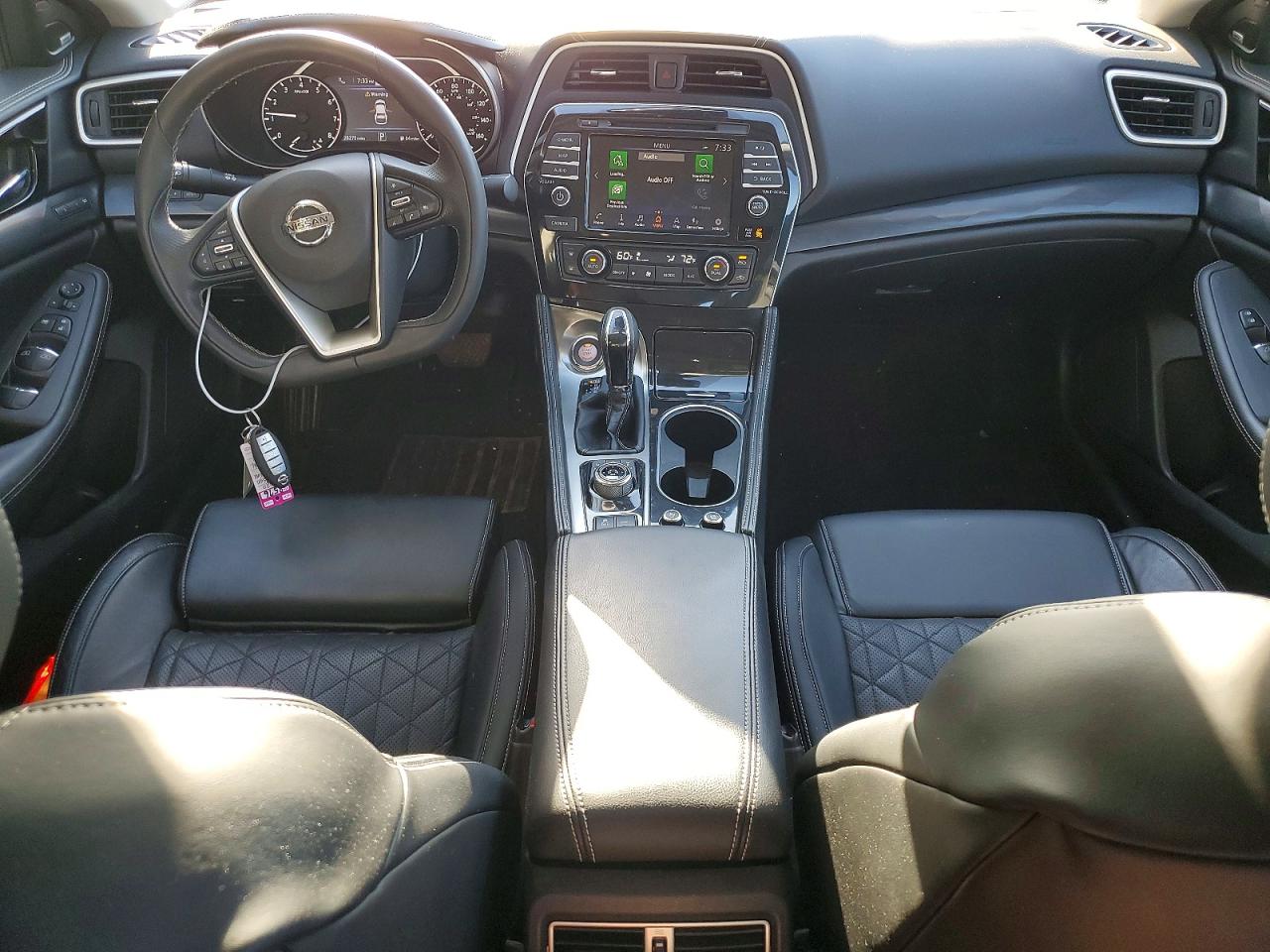 2020 Nissan Maxima Platinum White vin: 1N4AA6FV9LC367141