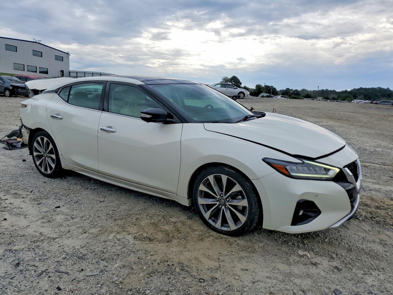 2021 Nissan Maxima Platinum Серебряный vin: 1N4AA6FV9MC504712