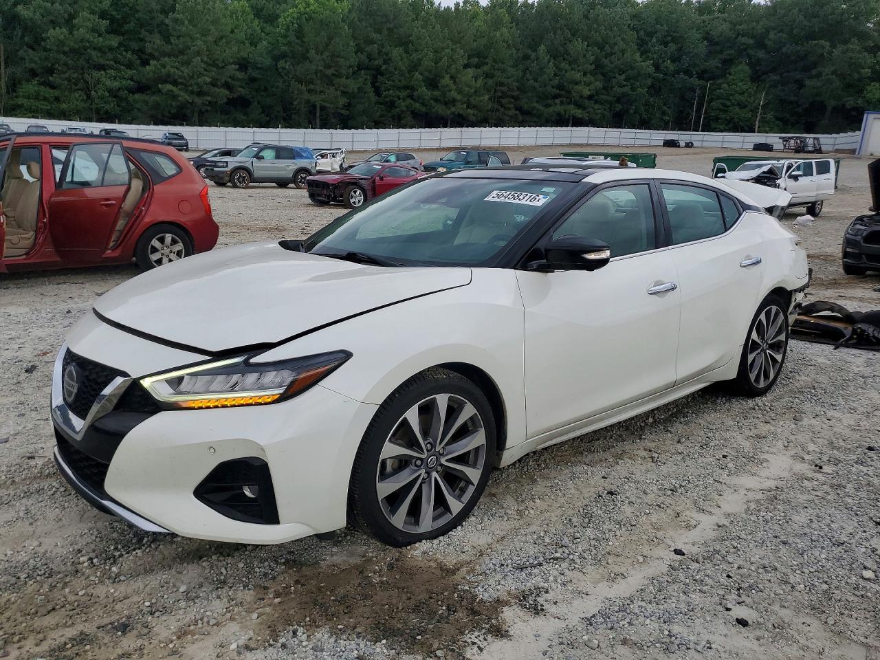 2021 Nissan Maxima Platinum Silver vin: 1N4AA6FV9MC504712