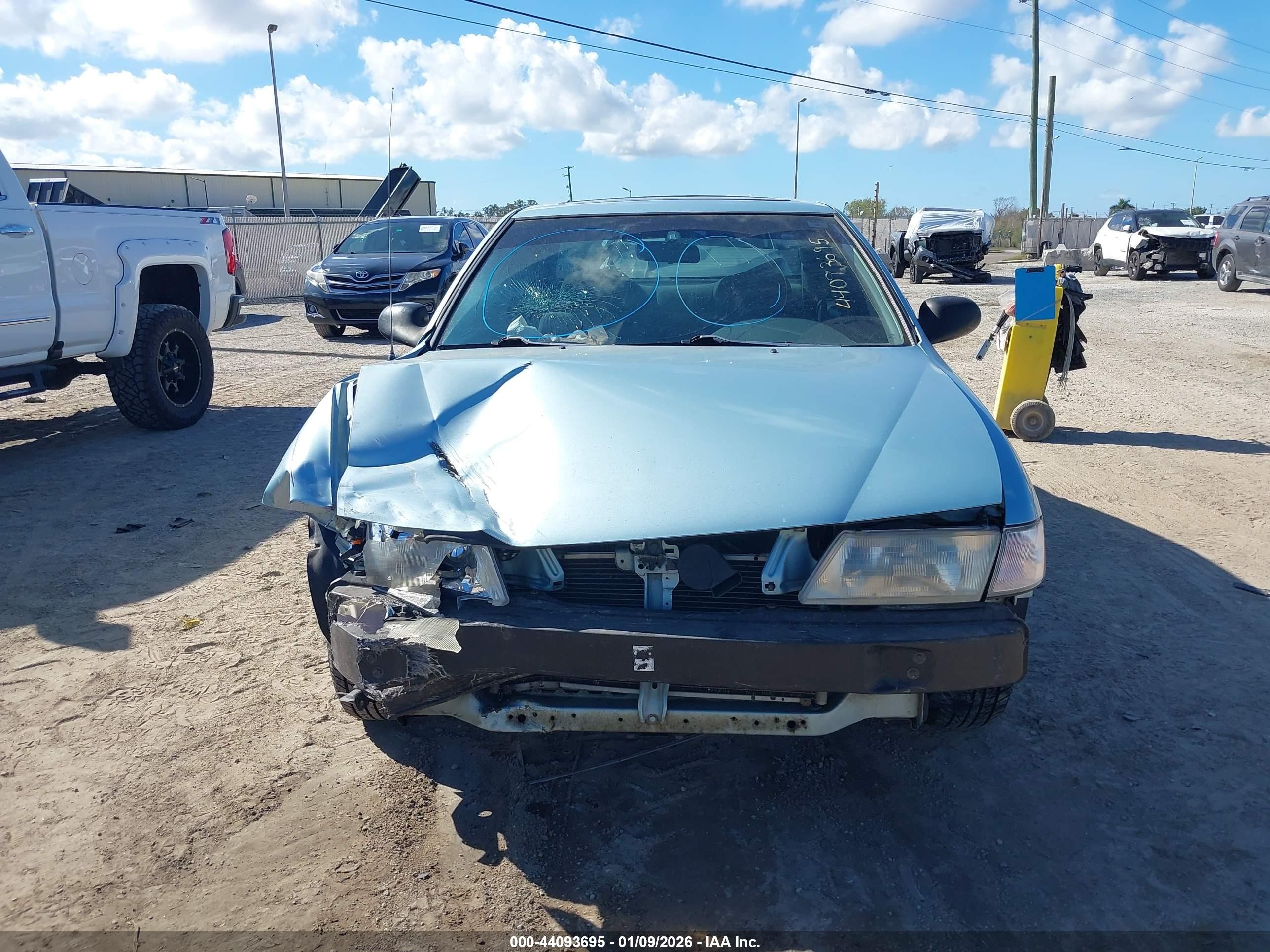1995 Nissan Sentra Xe/gxe/gle Light Blue vin: 1N4AB41D0SC757141