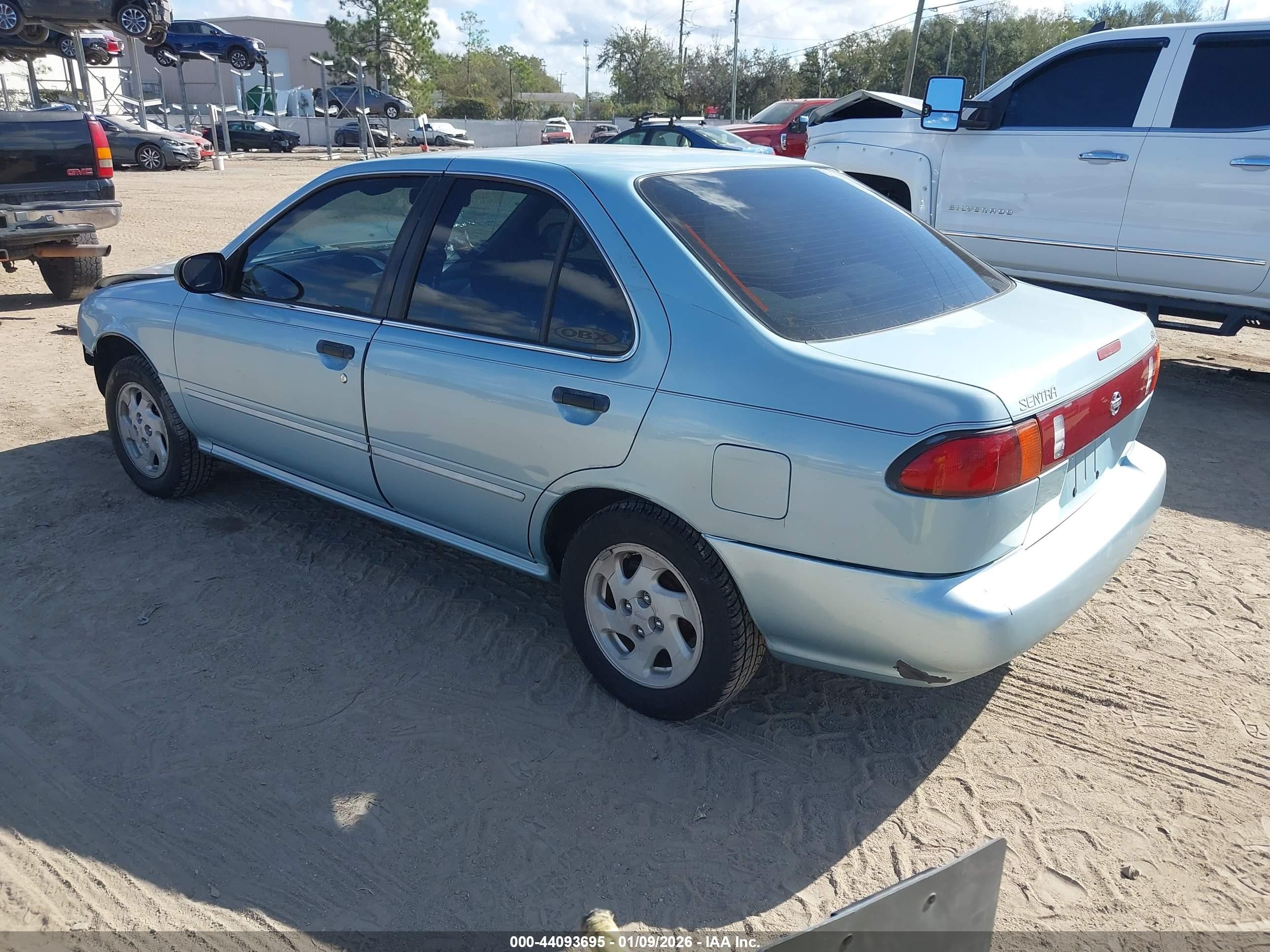1995 Nissan Sentra Xe/gxe/gle Light Blue vin: 1N4AB41D0SC757141