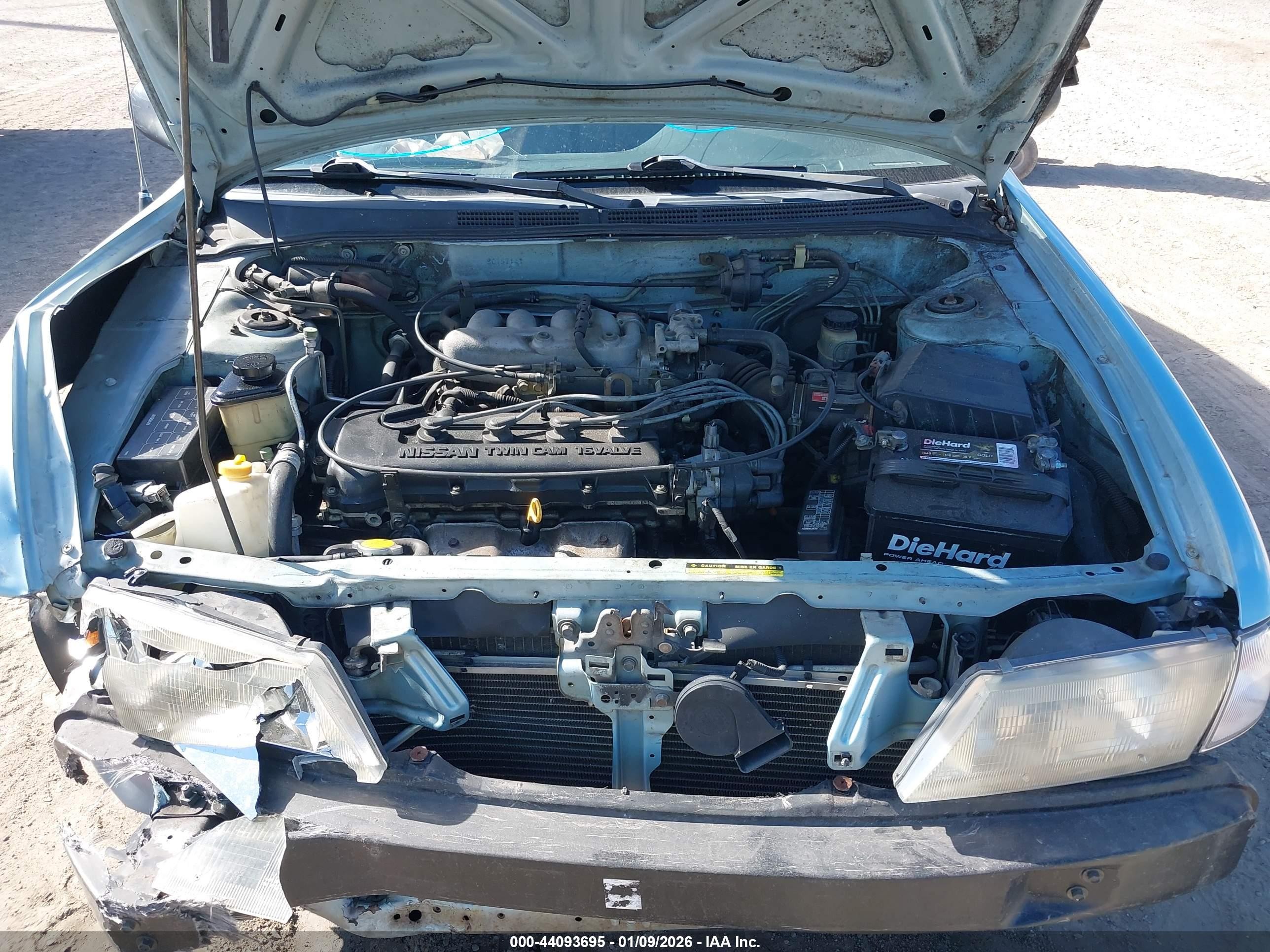 1995 Nissan Sentra Xe/gxe/gle Light Blue vin: 1N4AB41D0SC757141