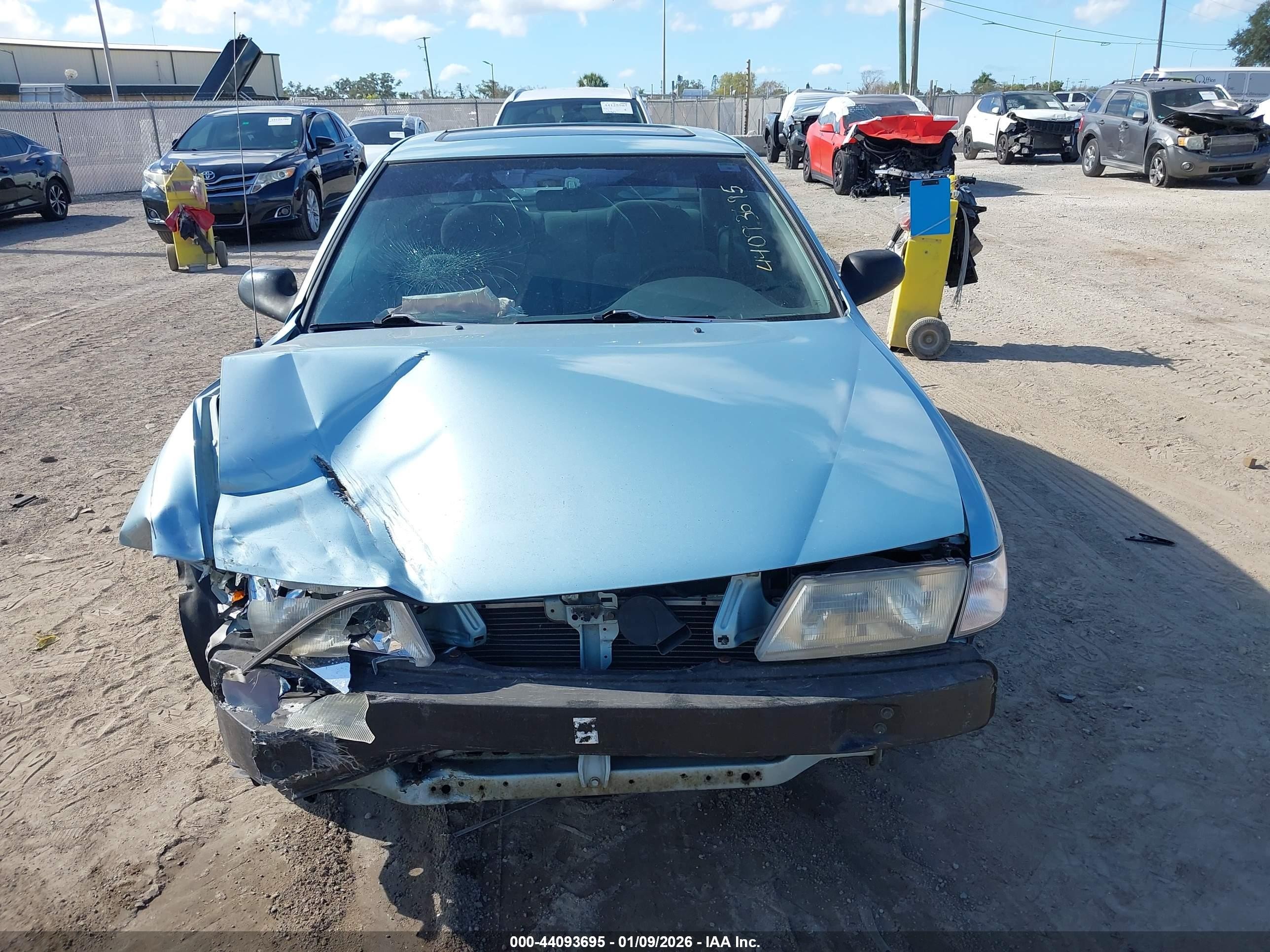 1995 Nissan Sentra Xe/gxe/gle Light Blue vin: 1N4AB41D0SC757141