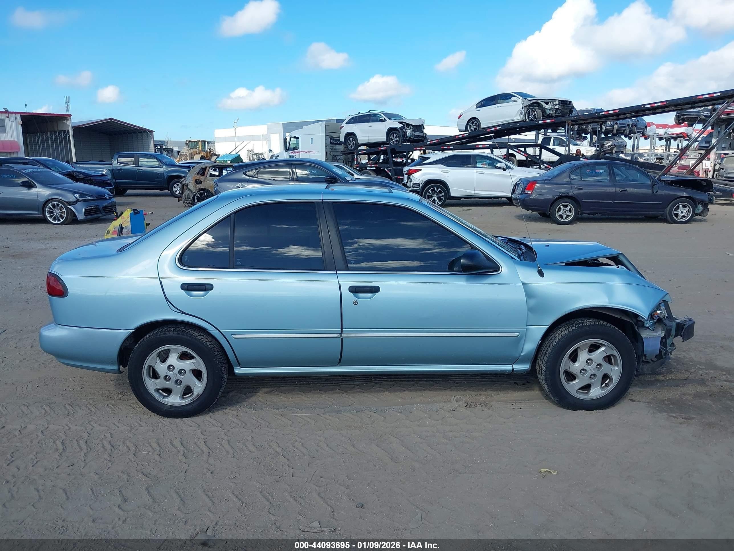 1995 Nissan Sentra Xe/gxe/gle Light Blue vin: 1N4AB41D0SC757141