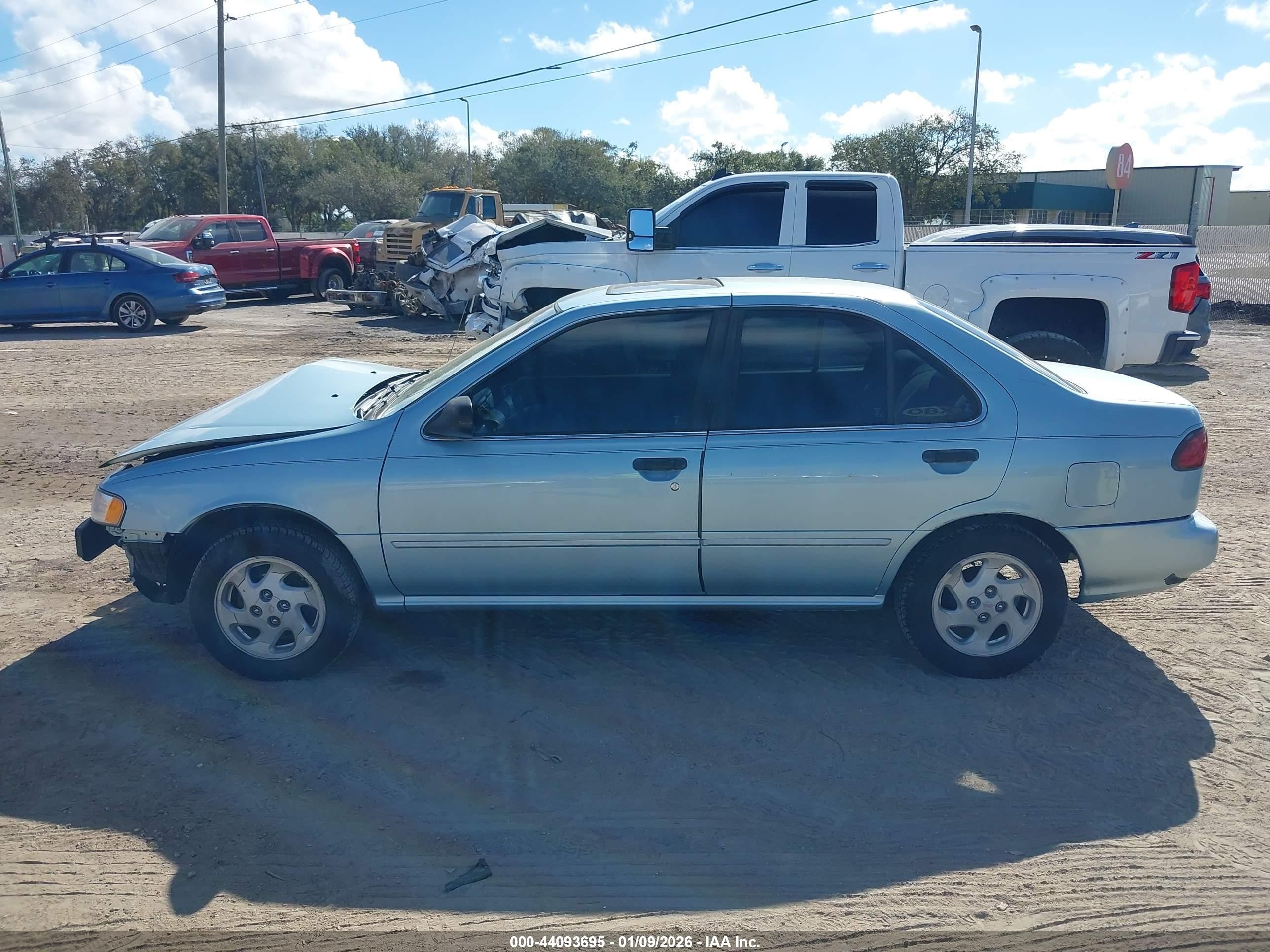 1995 Nissan Sentra Xe/gxe/gle Light Blue vin: 1N4AB41D0SC757141