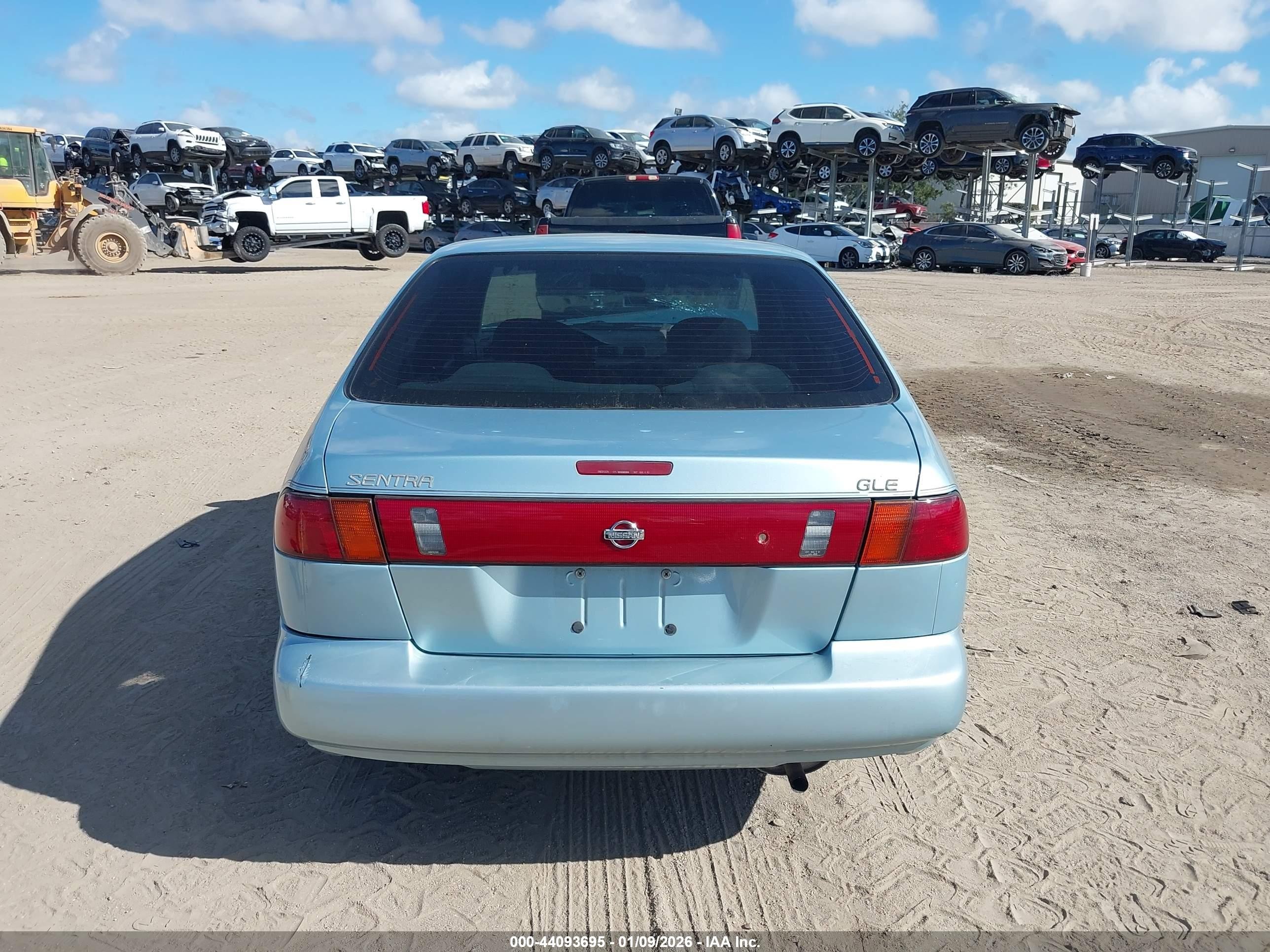 1995 Nissan Sentra Xe/gxe/gle Light Blue vin: 1N4AB41D0SC757141