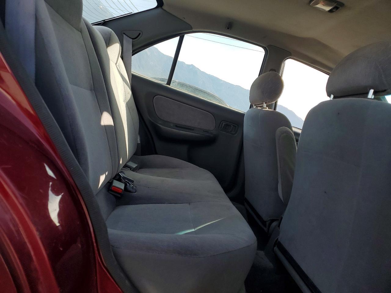 1997 Nissan Sentra Base Burgundy vin: 1N4AB41D0VC757497