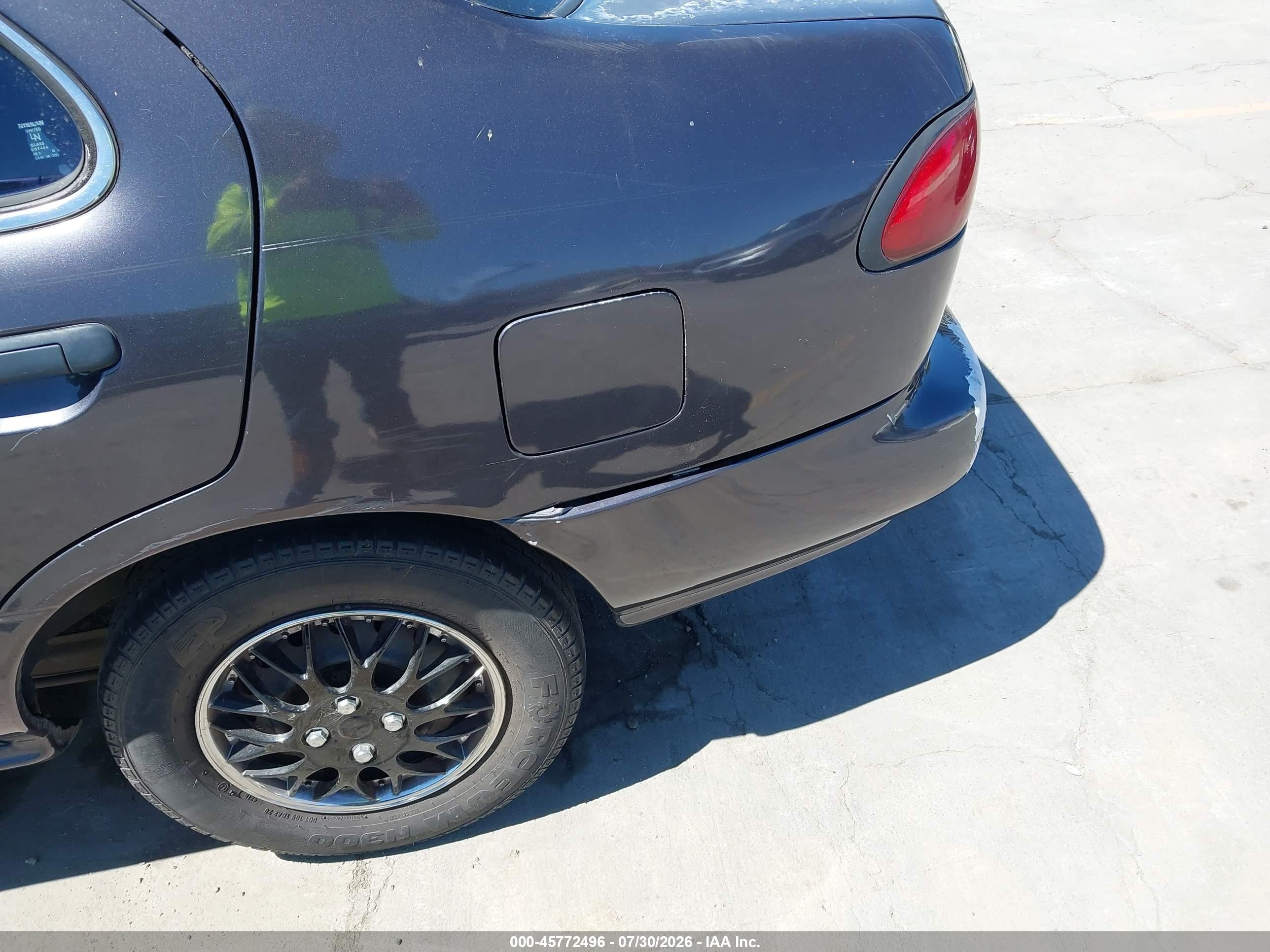 1997 Nissan Sentra Gle/gxe/xe Gray vin: 1N4AB41D0VC774896