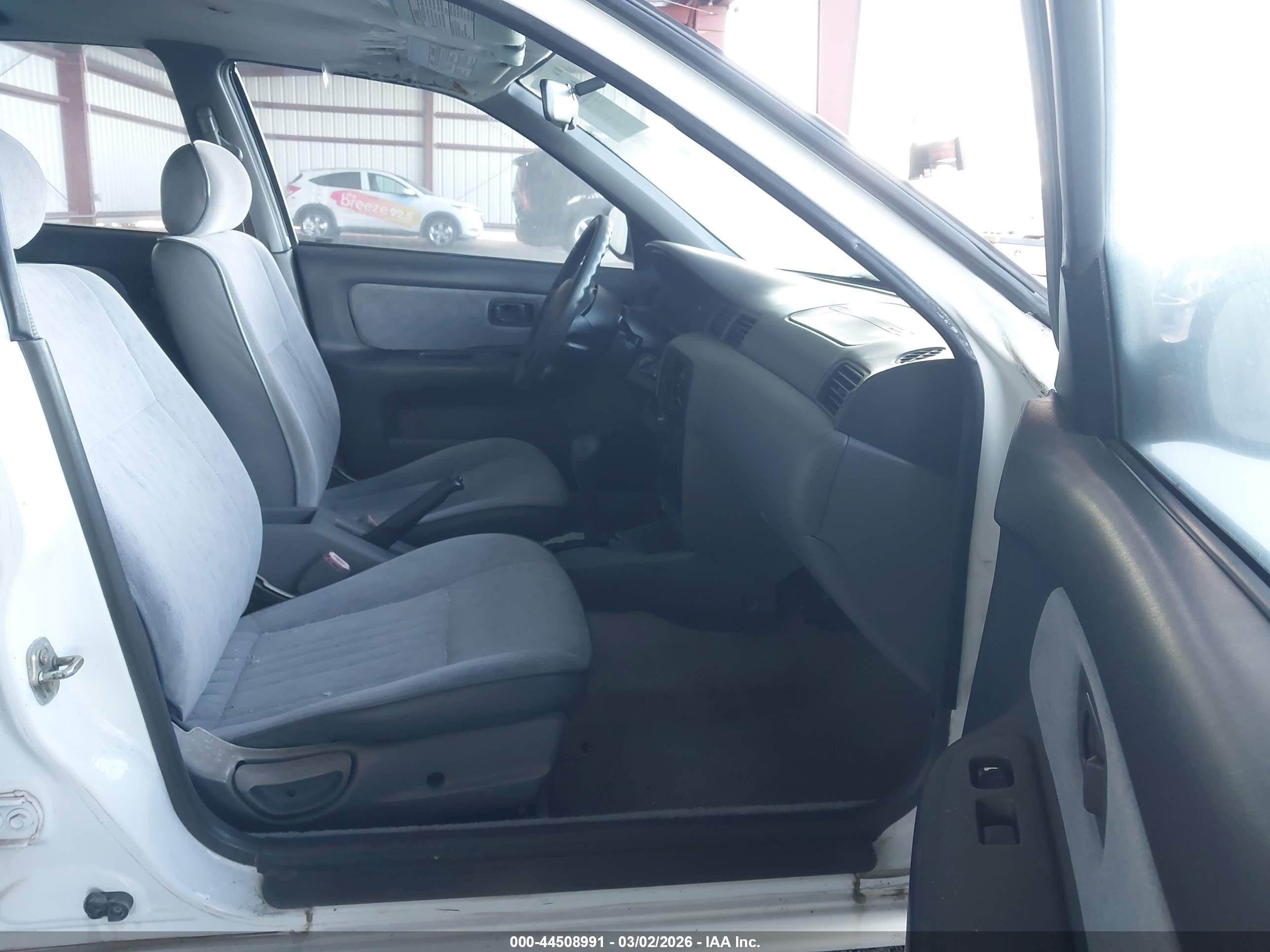 1997 Nissan Sentra Gle/gxe/xe White vin: 1N4AB41D0VC778978