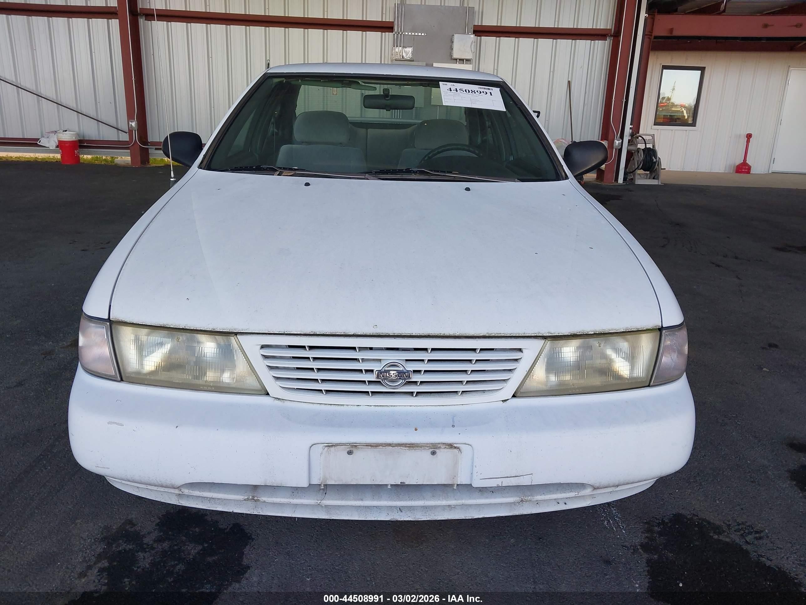 1997 Nissan Sentra Gle/gxe/xe White vin: 1N4AB41D0VC778978