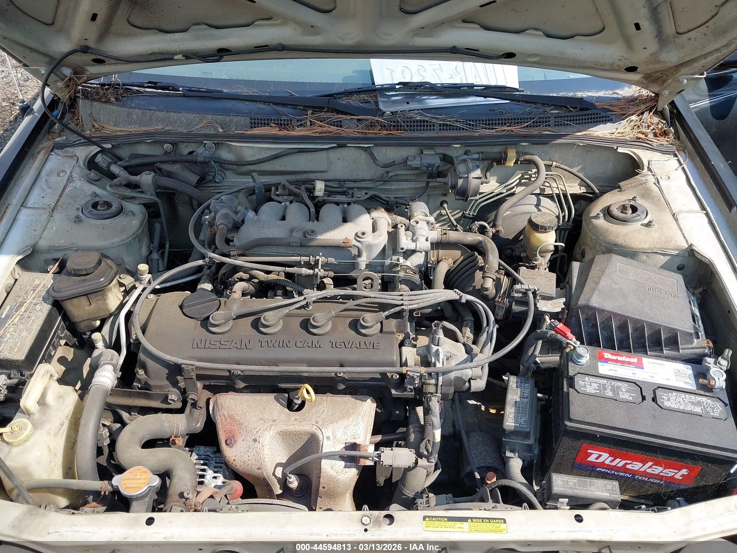 1997 Nissan Sentra Gle/gxe/xe Black vin: 1N4AB41D2VC719155
