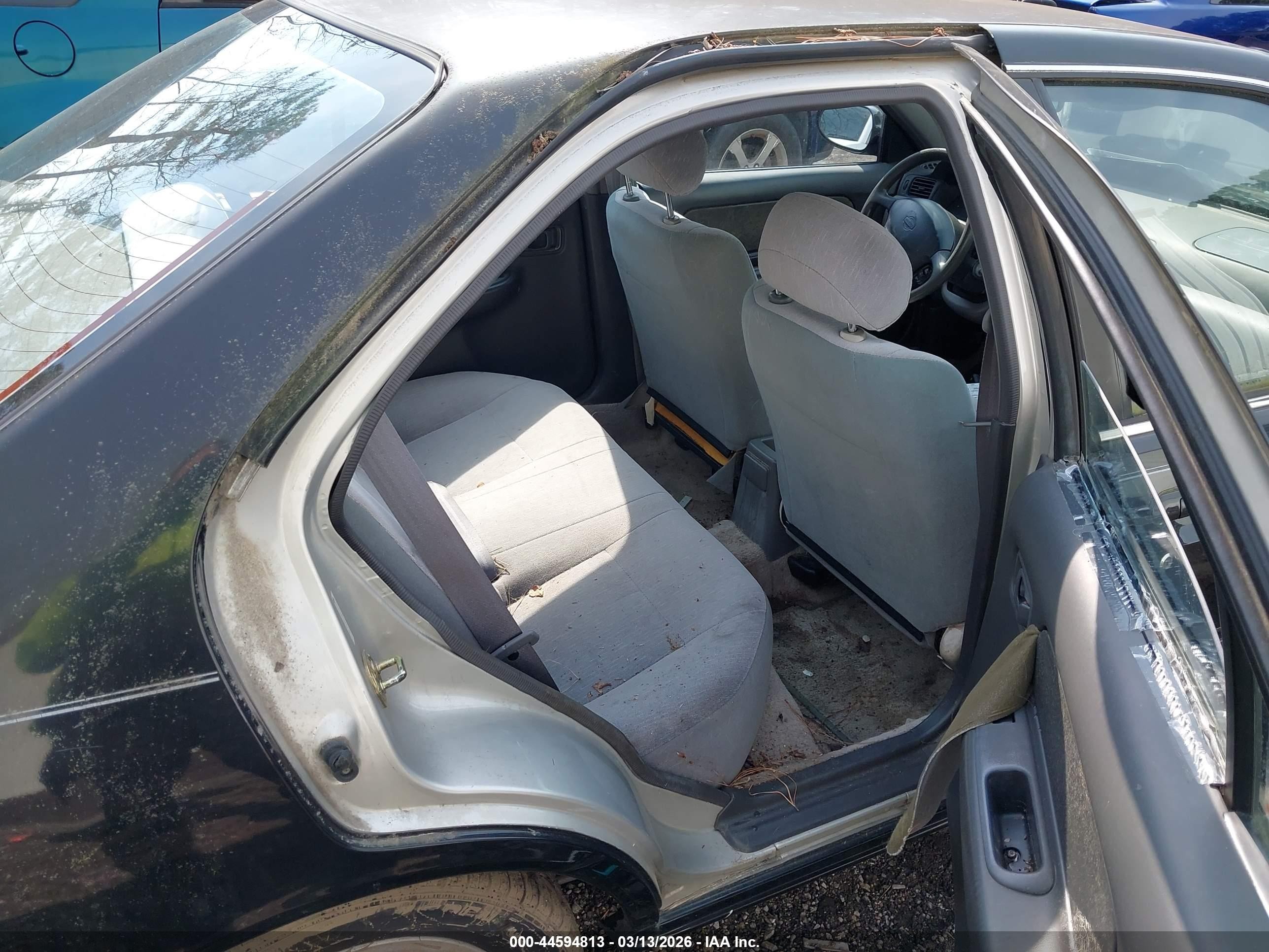 1997 Nissan Sentra Gle/gxe/xe Black vin: 1N4AB41D2VC719155