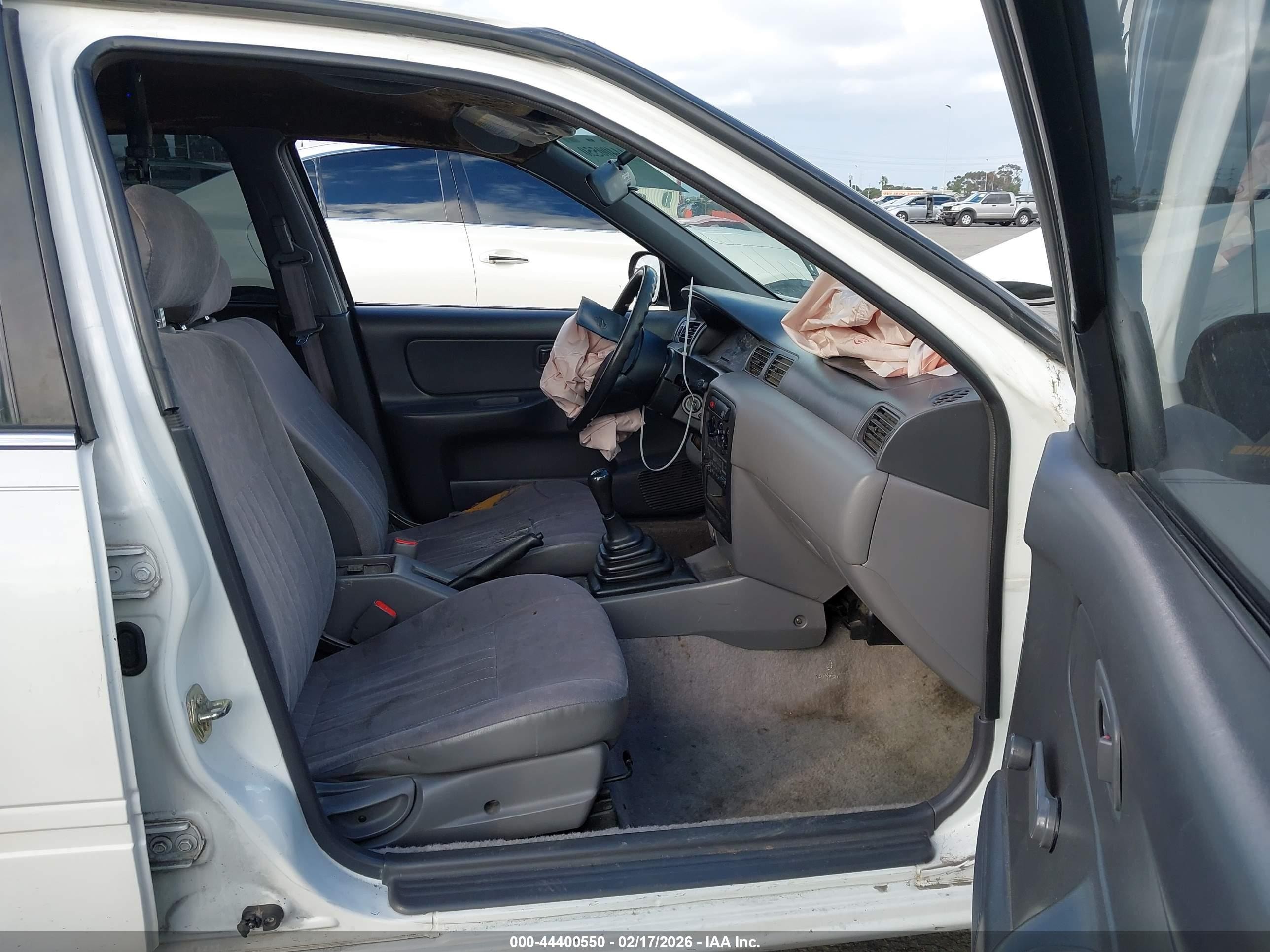 1995 Nissan Sentra Xe/gxe/gle White vin: 1N4AB41D4SC725115