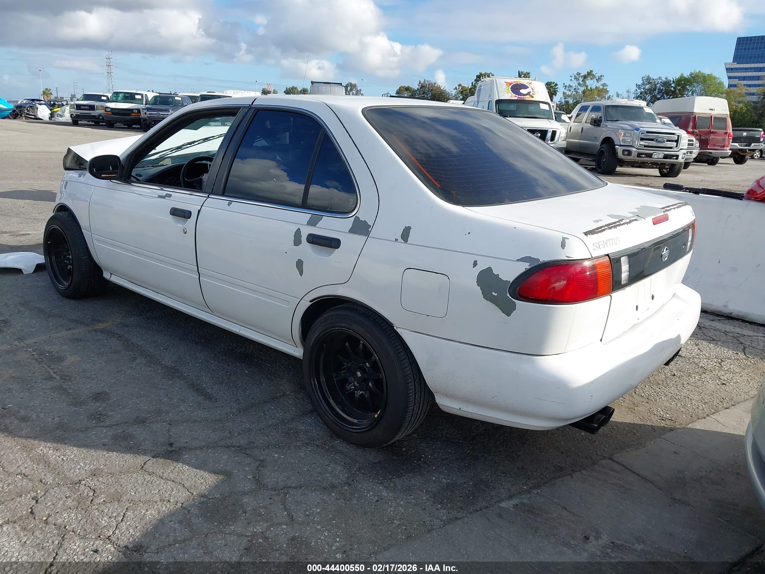 1995 Nissan Sentra Xe/gxe/gle White vin: 1N4AB41D4SC725115