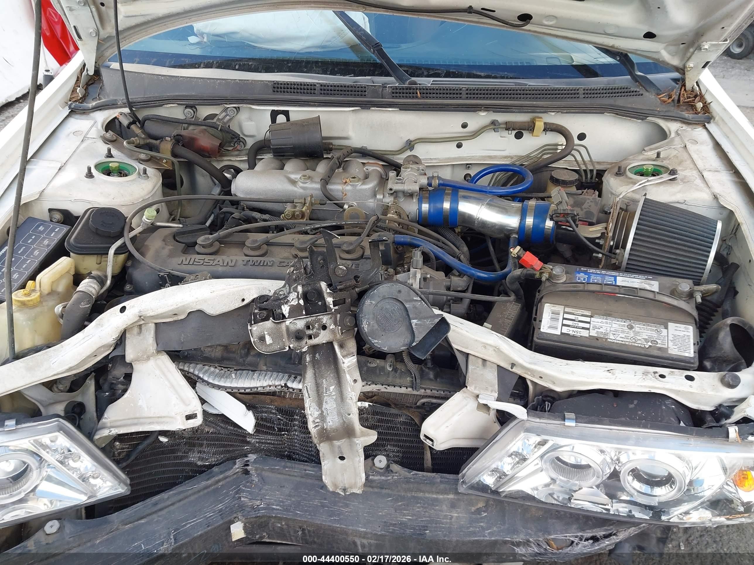 1995 Nissan Sentra Xe/gxe/gle White vin: 1N4AB41D4SC725115