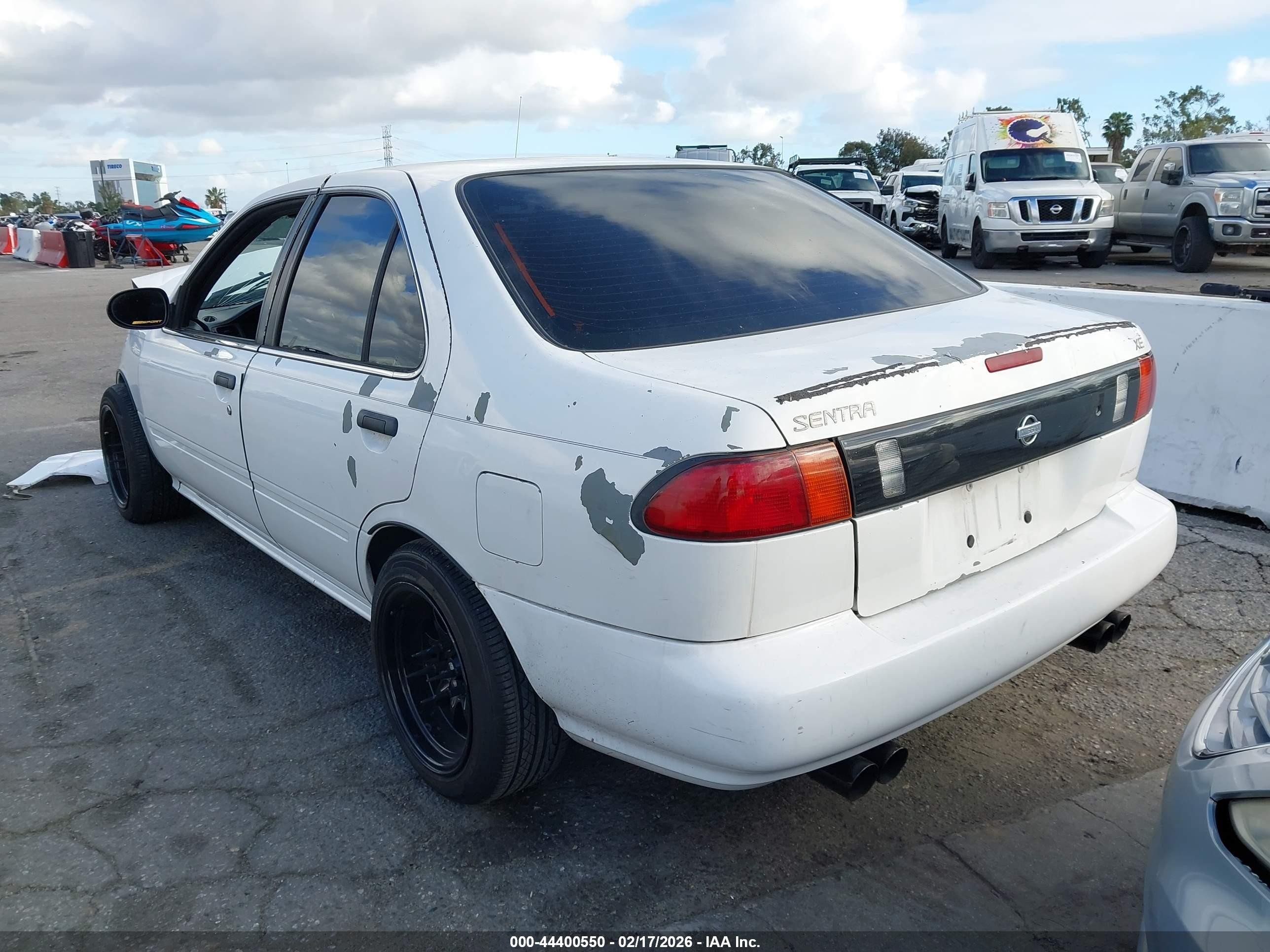 1995 Nissan Sentra Xe/gxe/gle White vin: 1N4AB41D4SC725115