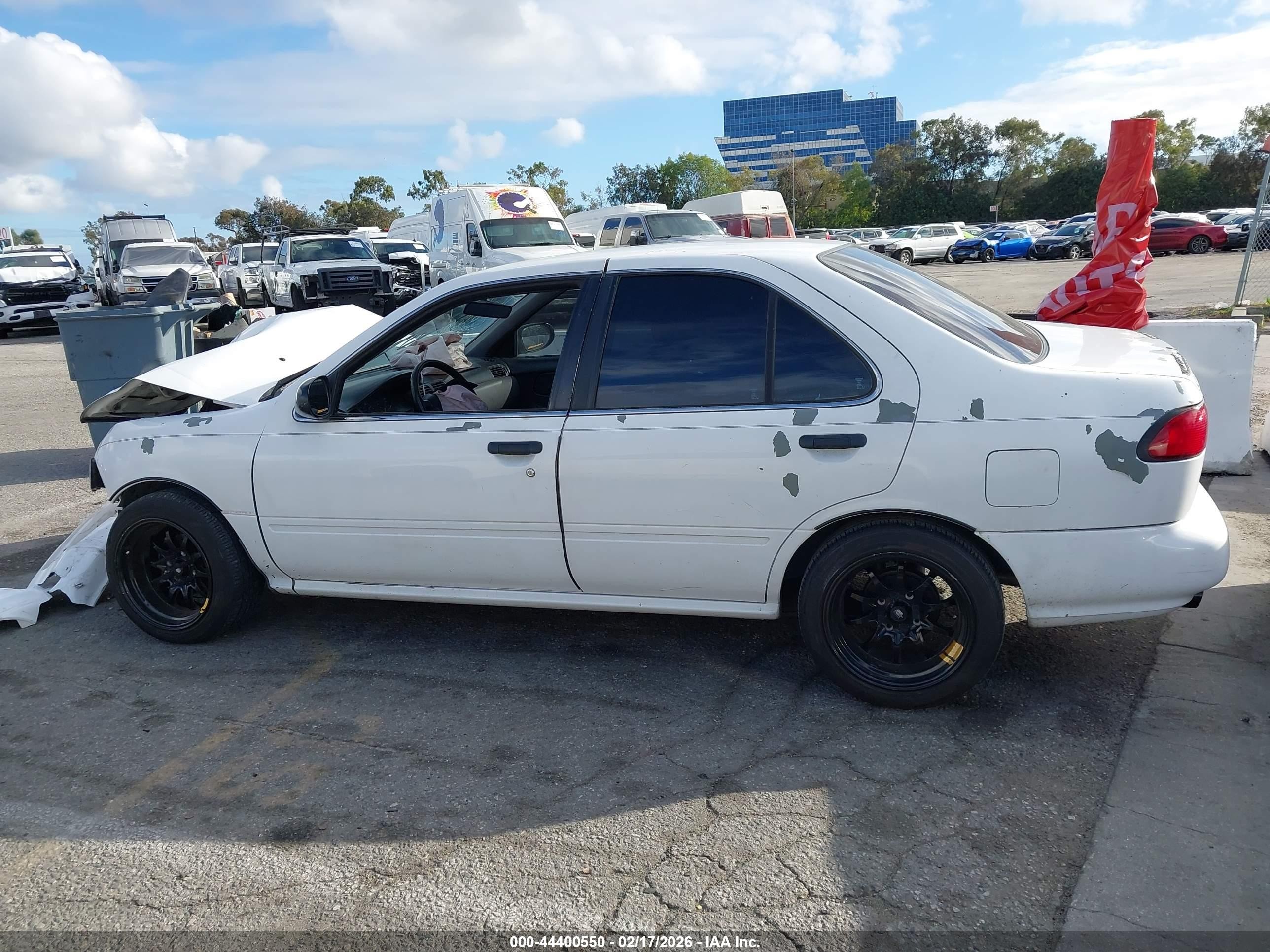 1995 Nissan Sentra Xe/gxe/gle White vin: 1N4AB41D4SC725115