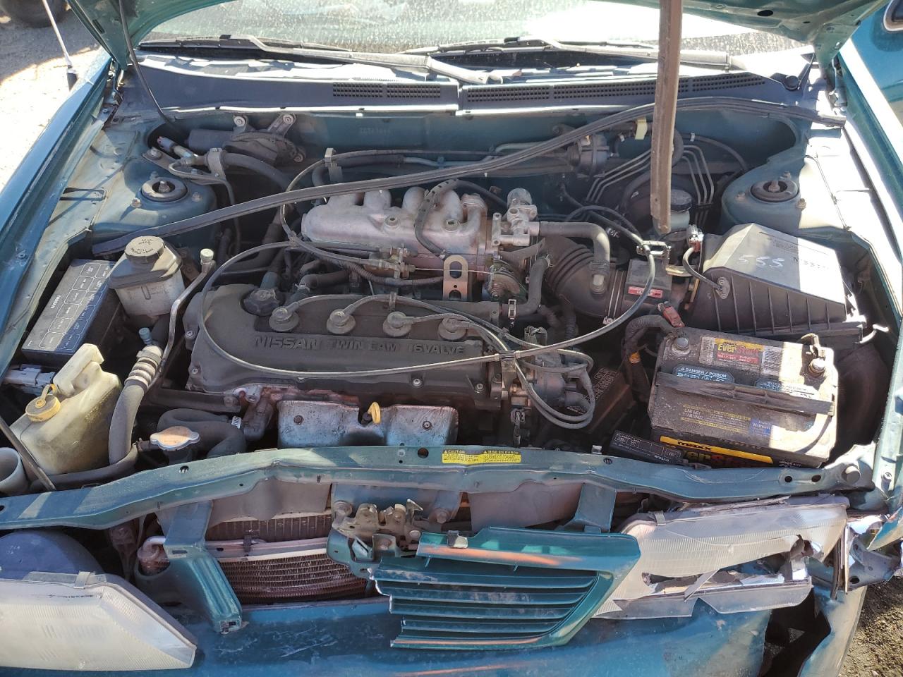 1996 Nissan Sentra E Зеленый vin: 1N4AB41D4TC743244