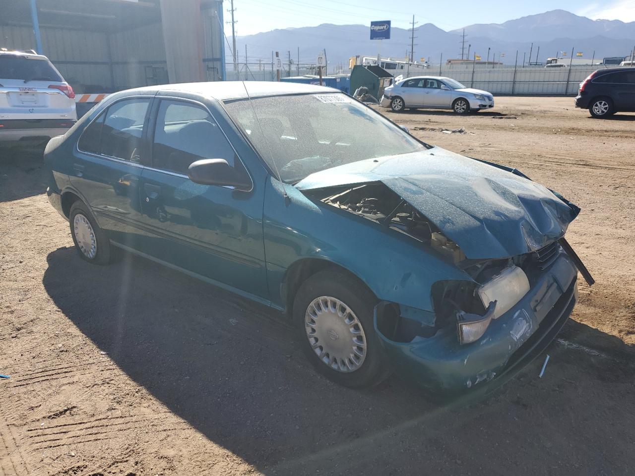 1996 Nissan Sentra E Зеленый vin: 1N4AB41D4TC743244