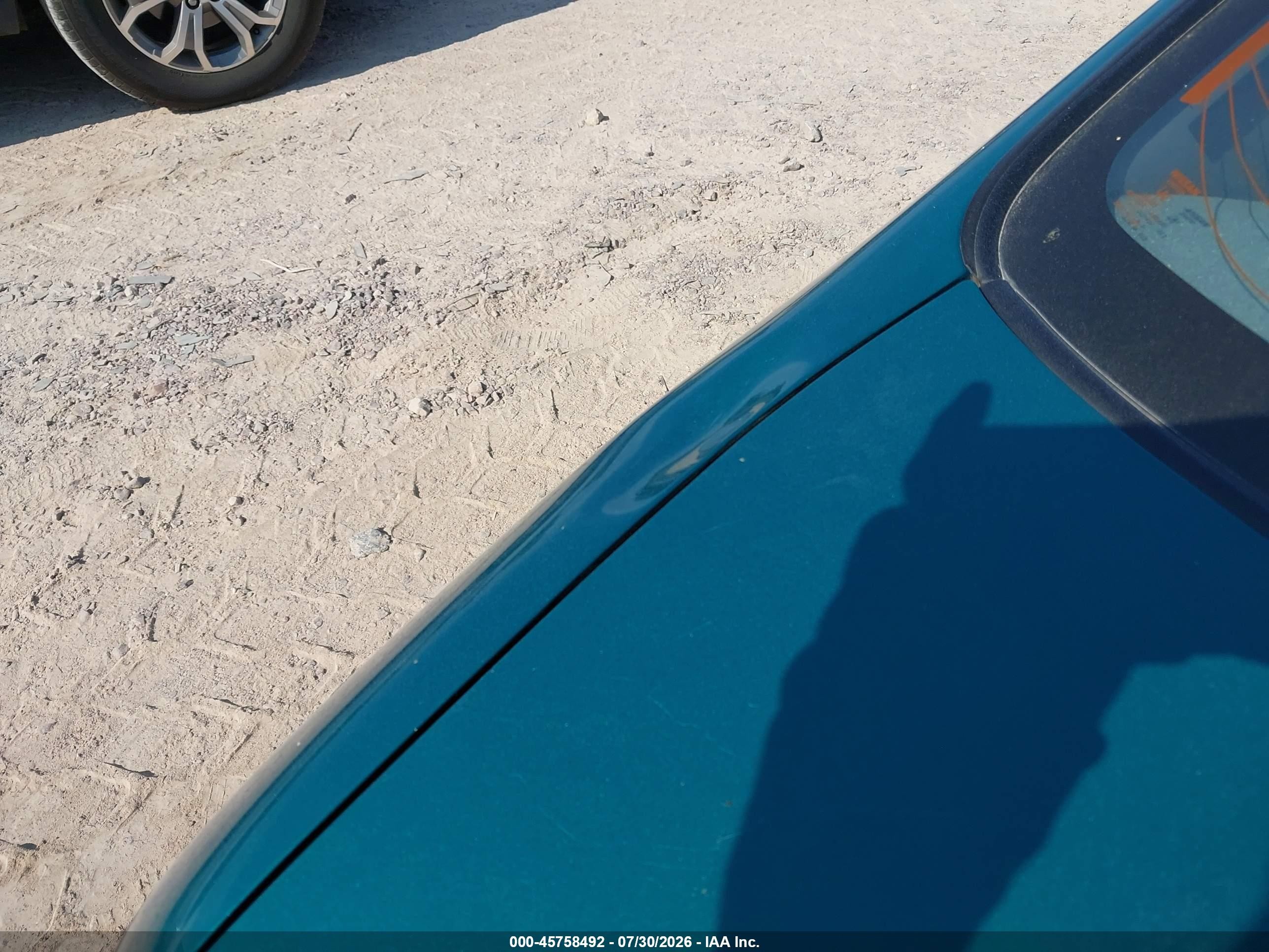 1996 Nissan Sentra E/xe/gxe/gle Teal vin: 1N4AB41D4TC752803