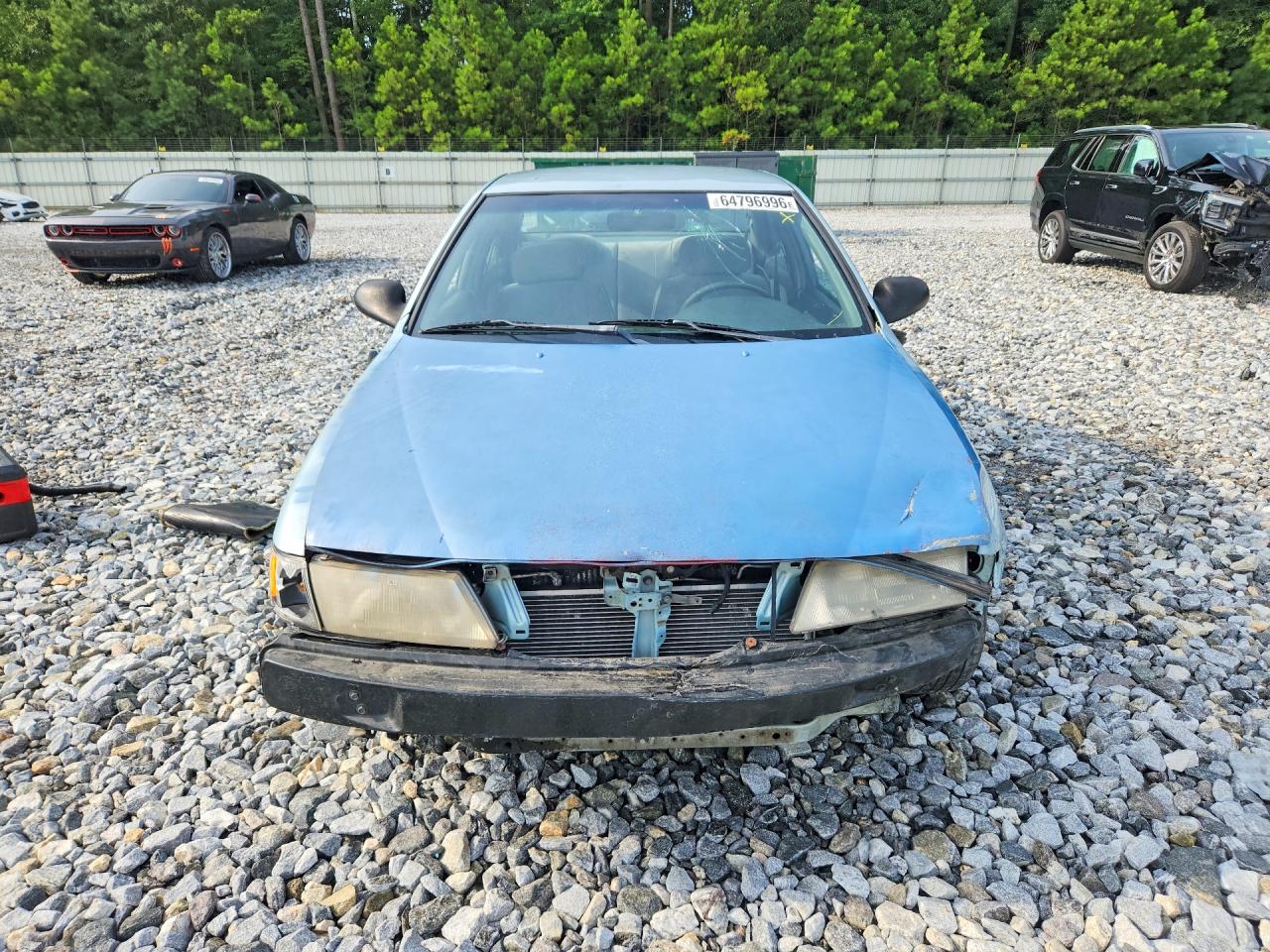 1997 Nissan Sentra Base Teal vin: 1N4AB41D4VC745790