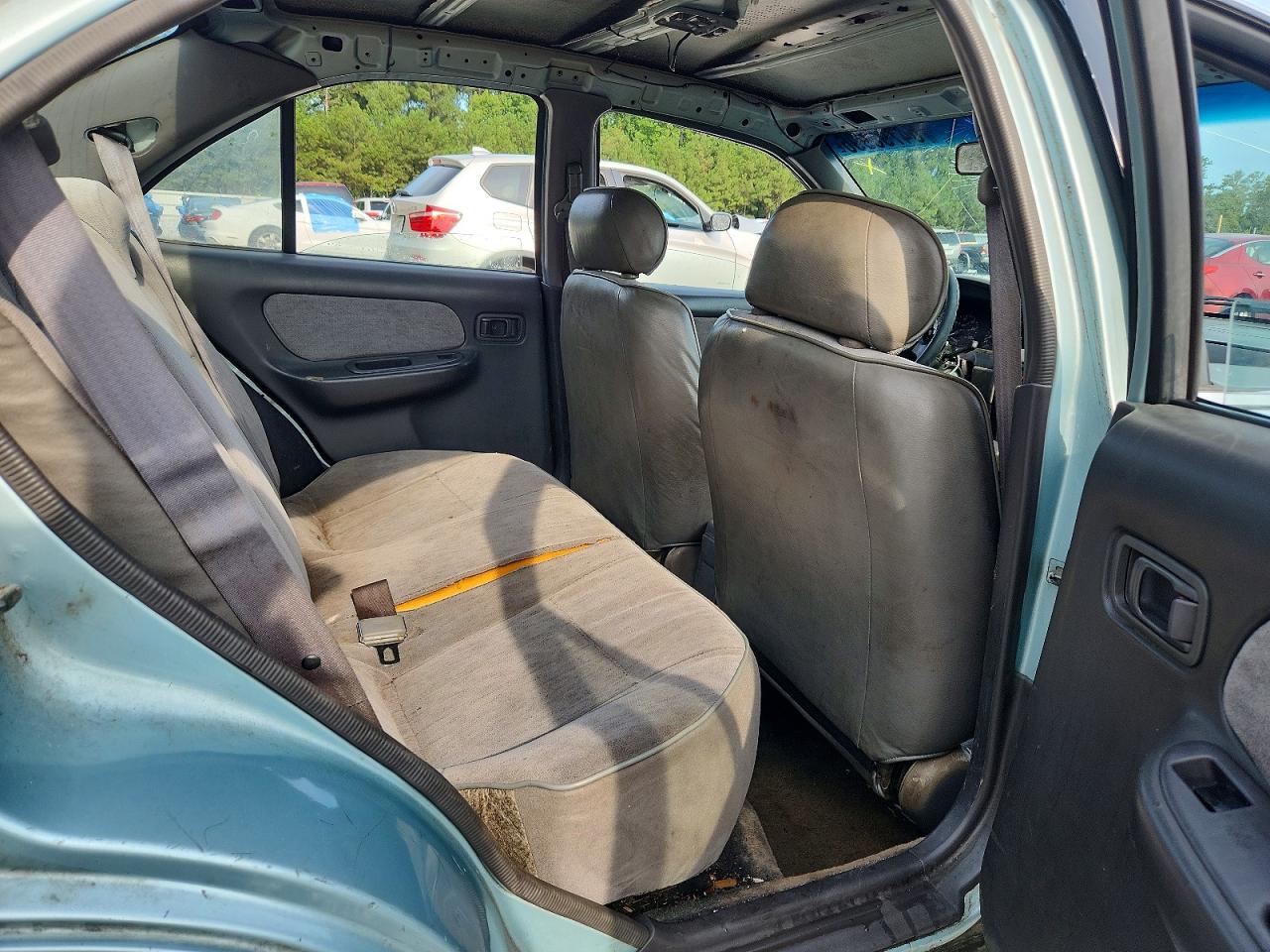 1997 Nissan Sentra Base Teal vin: 1N4AB41D4VC745790