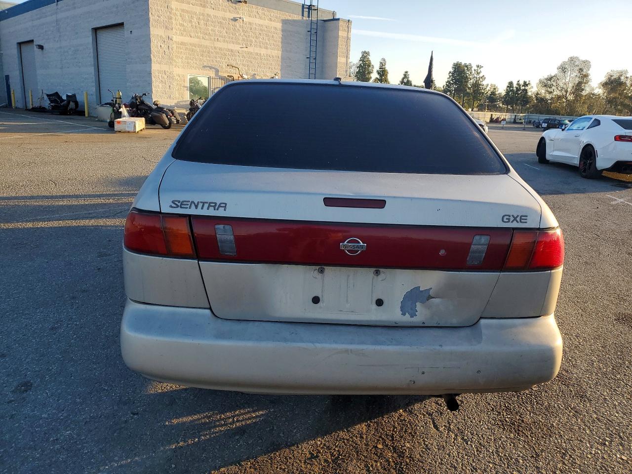 1997 Nissan Sentra Base Gray vin: 1N4AB41D4VC789014