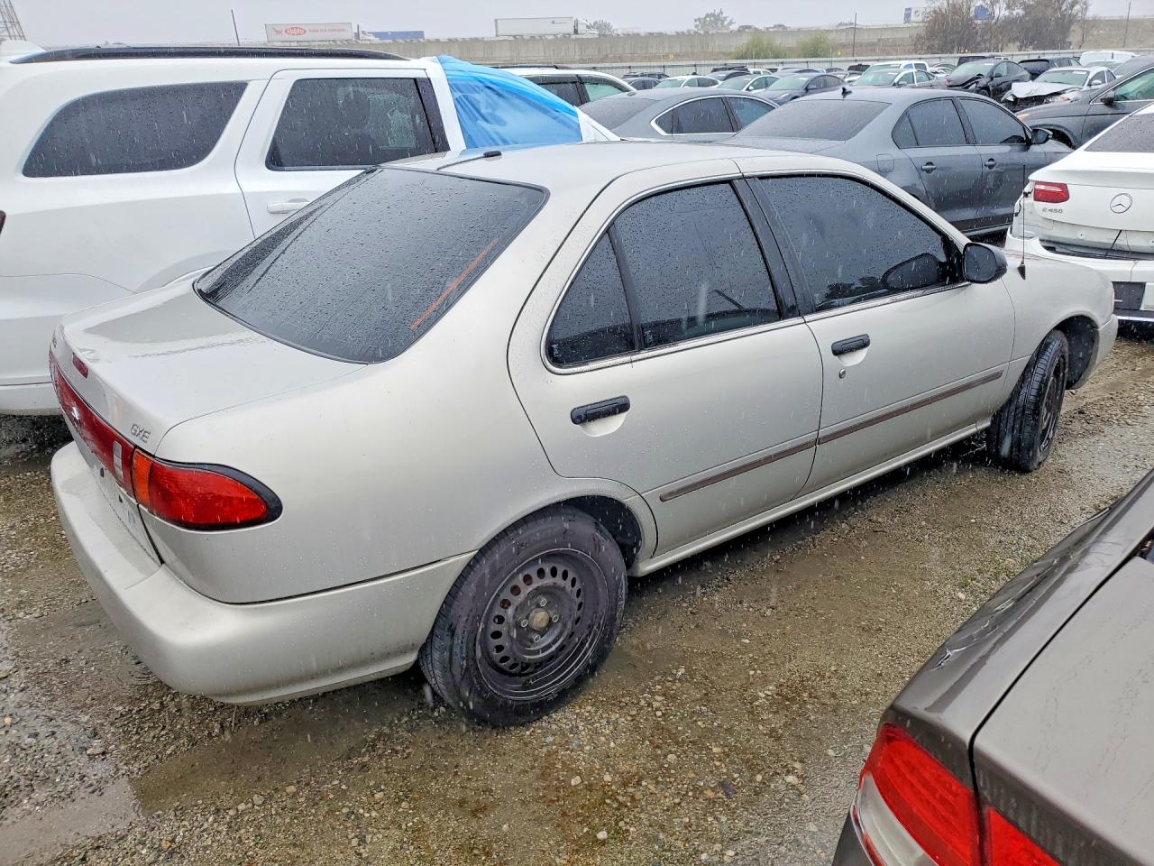 1997 Nissan Sentra Base Gray vin: 1N4AB41D4VC789014