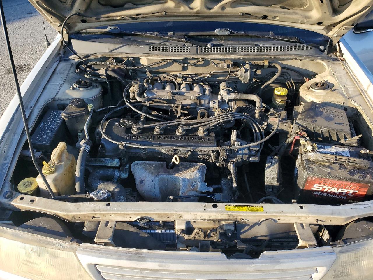 1997 Nissan Sentra Base Gray vin: 1N4AB41D4VC789014
