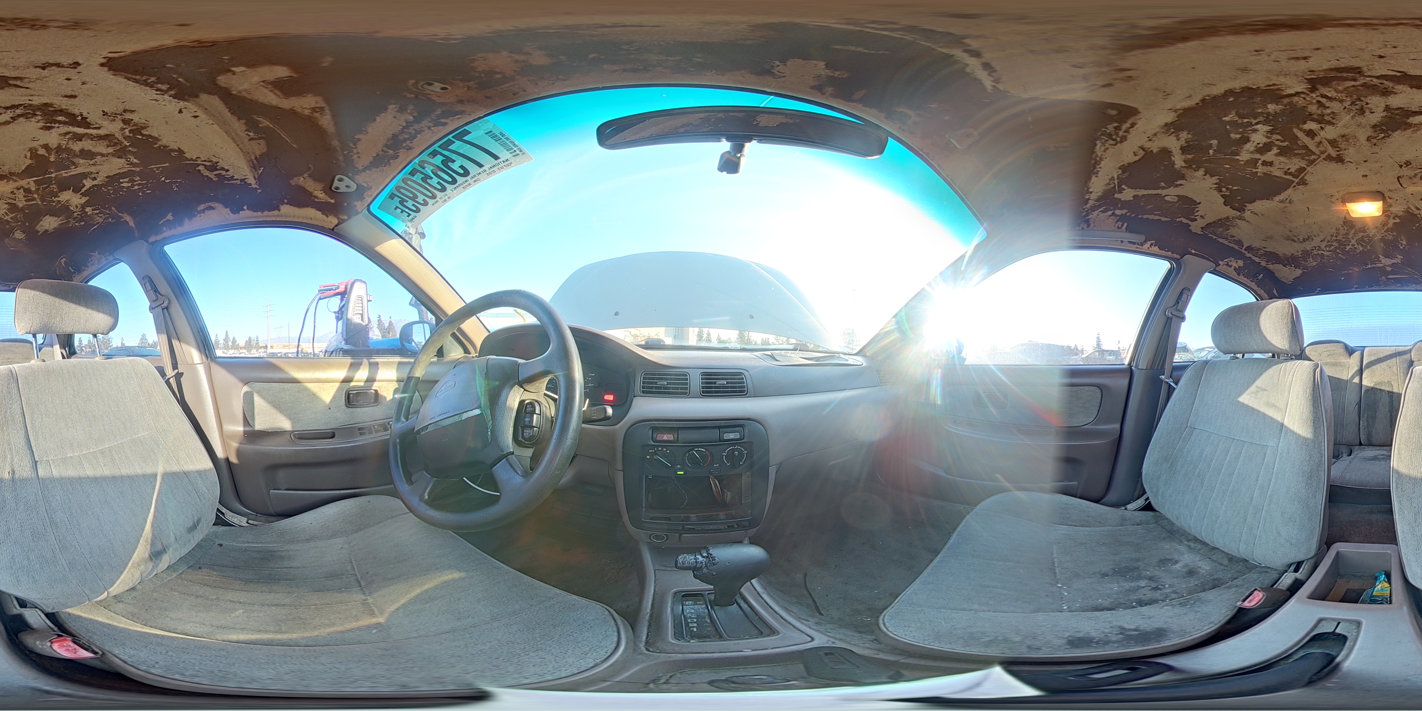 1997 Nissan Sentra Base Gray vin: 1N4AB41D4VC789014