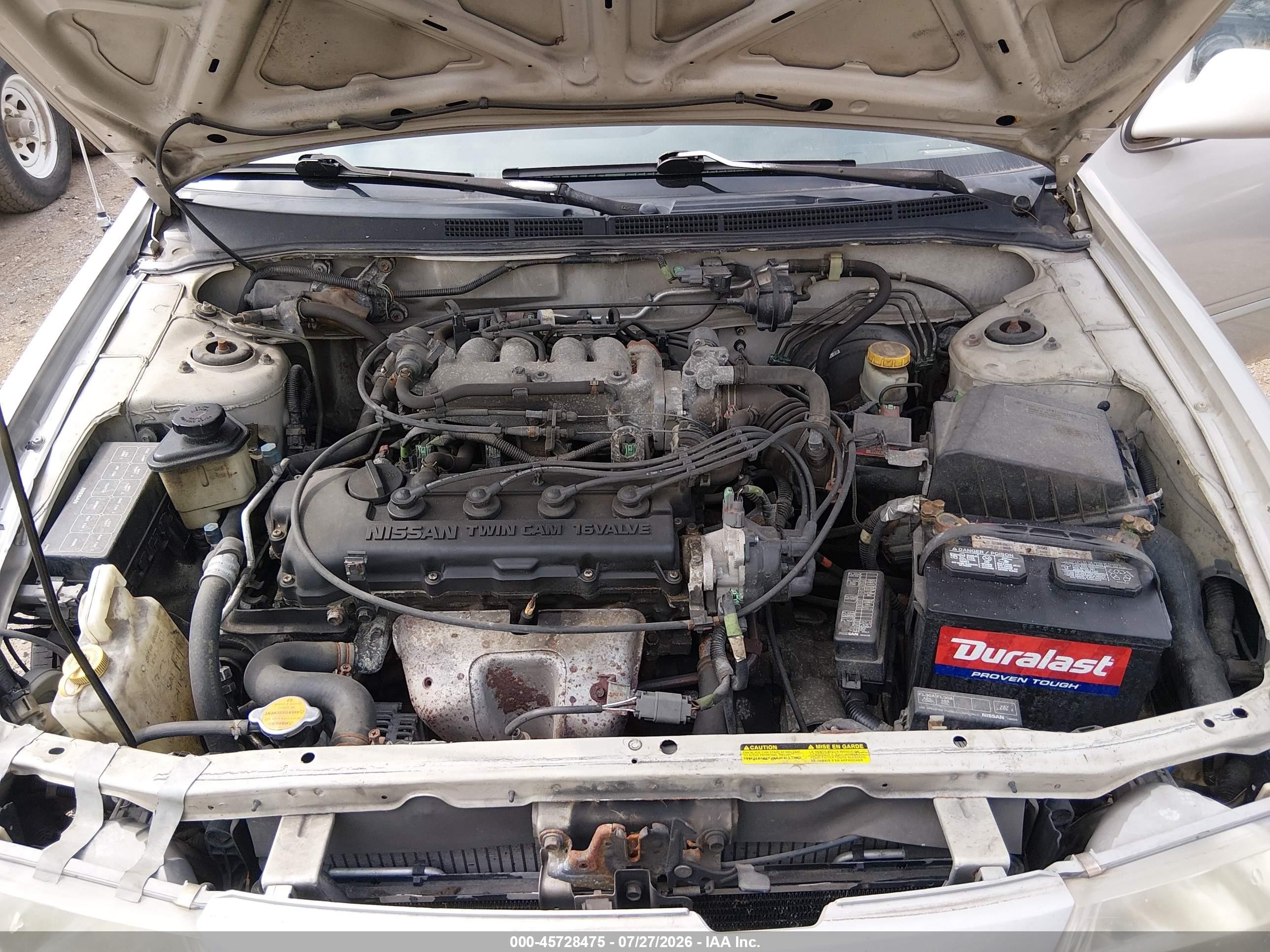 1999 Nissan Sentra Gxe/xe Gray vin: 1N4AB41D4XC705583