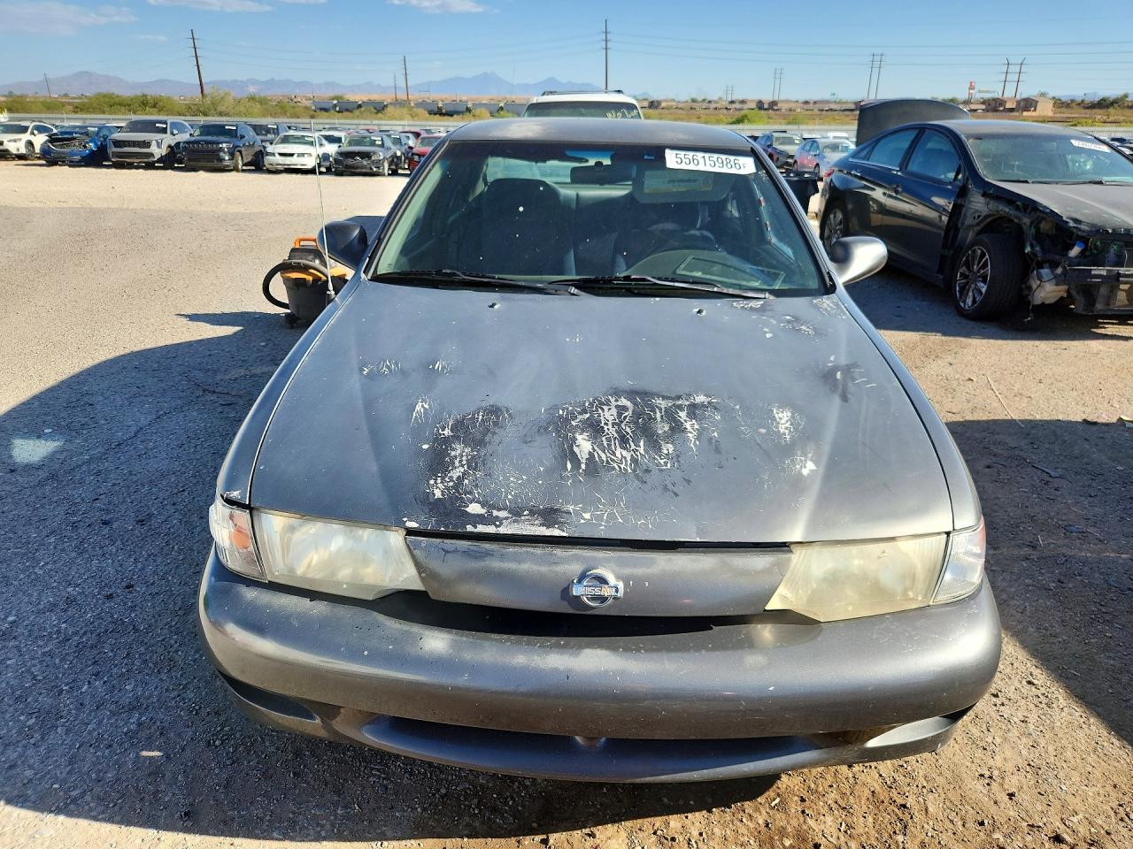 1999 Nissan Sentra Xe Gray vin: 1N4AB41D4XC713697